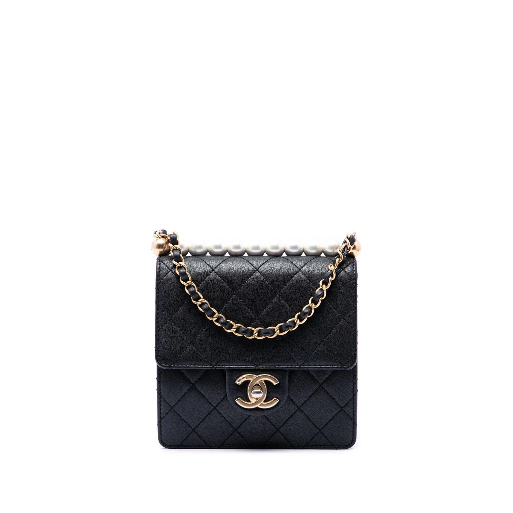 Chanel Pony-style calfskin handbag