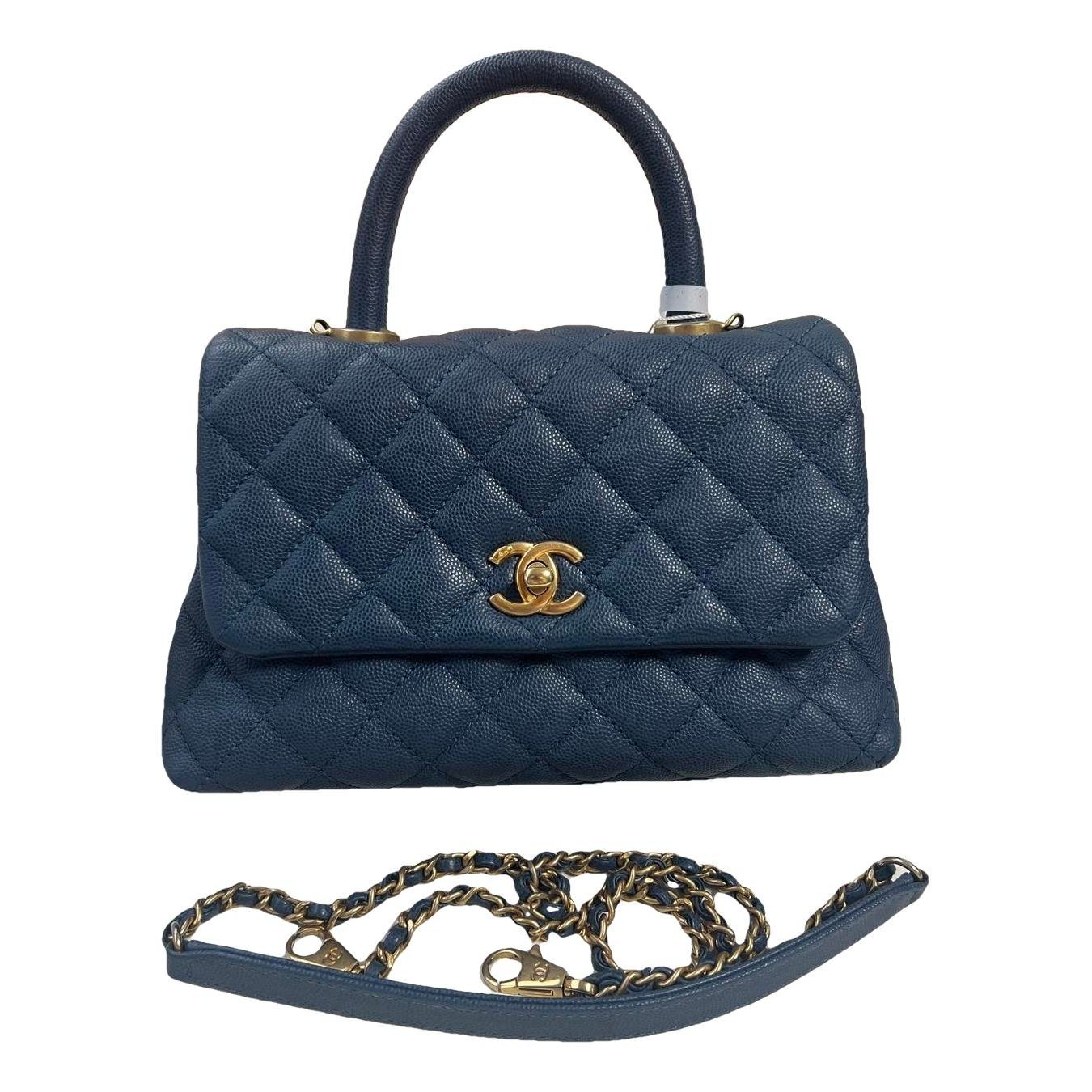 Coco Handle leather handbag