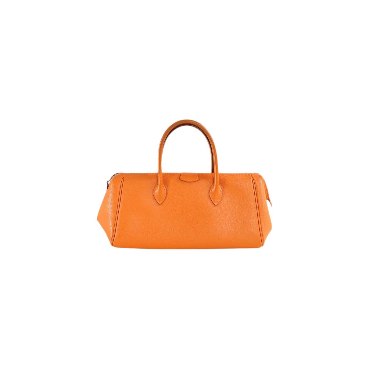 Hermes Orange Epsom Leather Handbag 2007