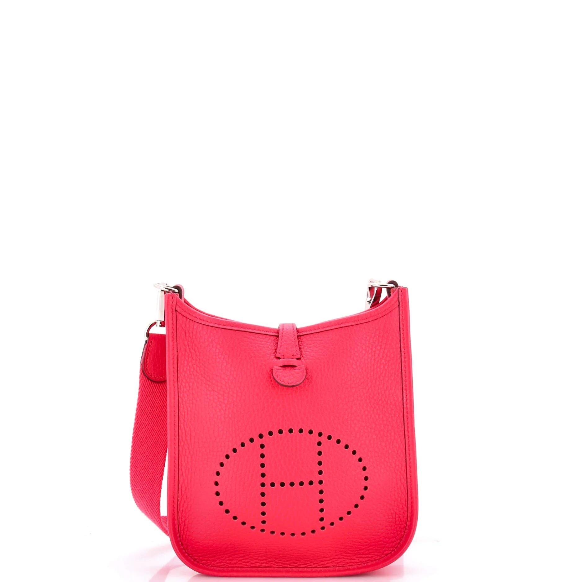 Mini Evelyne leather crossbody bag