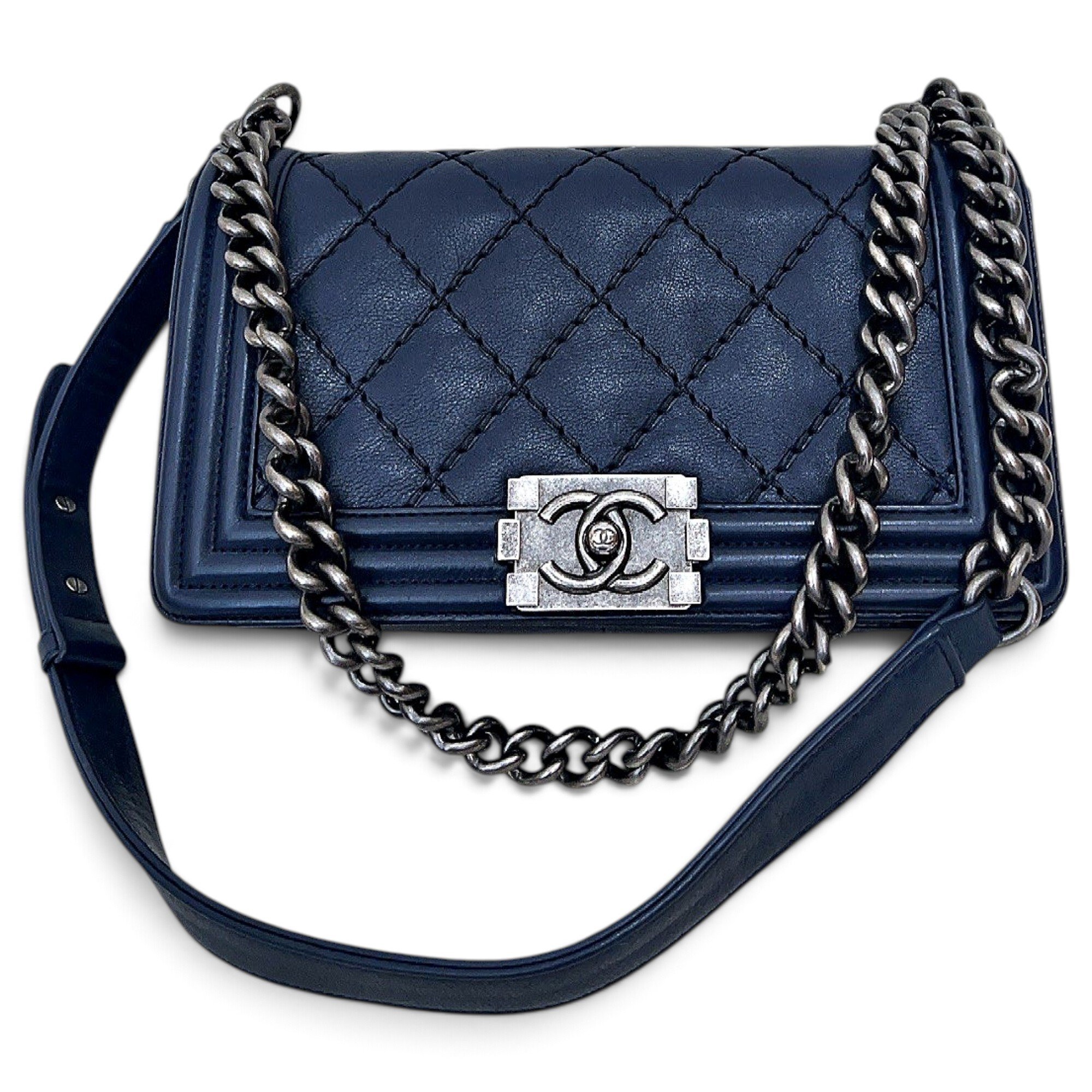 Boy leather handbag
