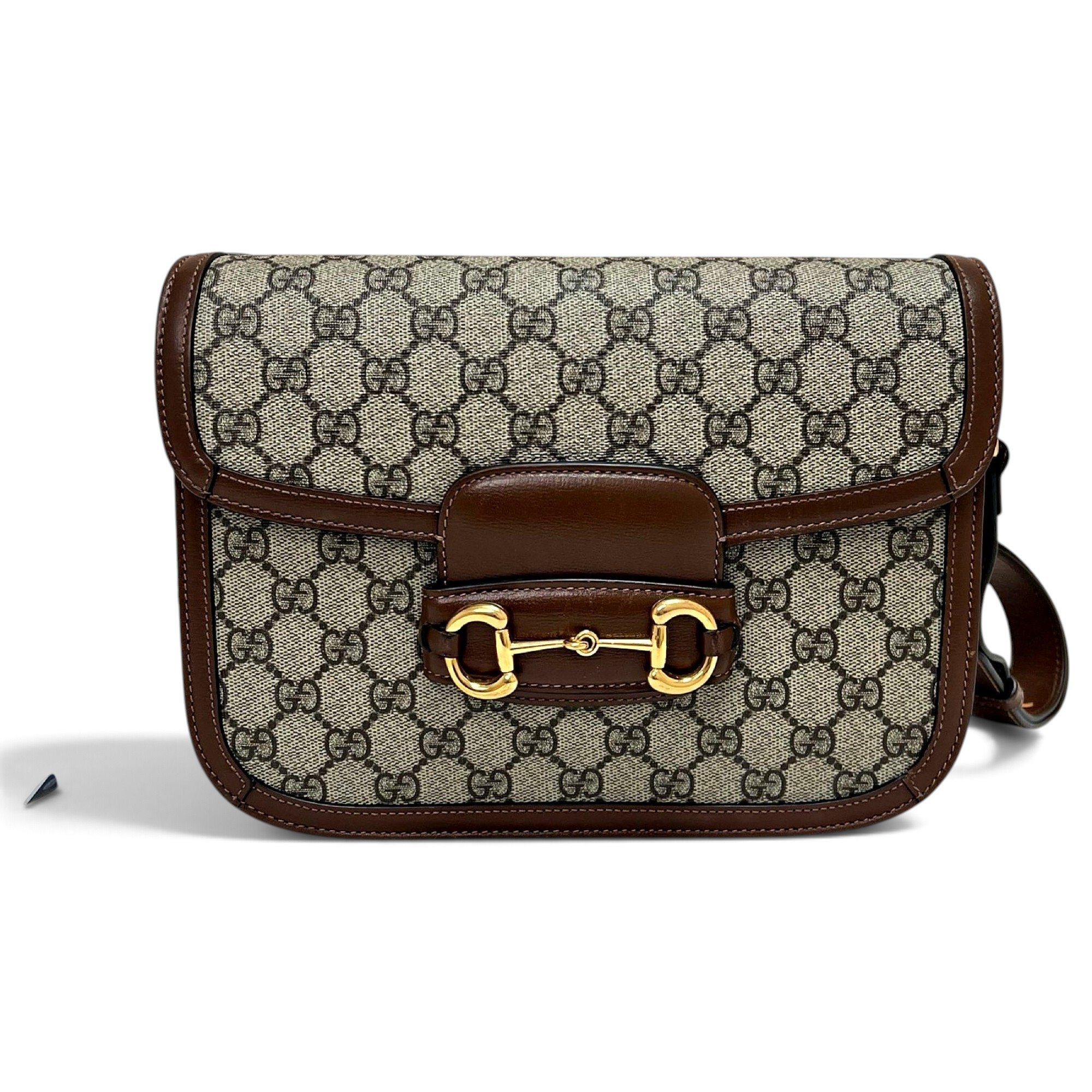 1955 leather handbag