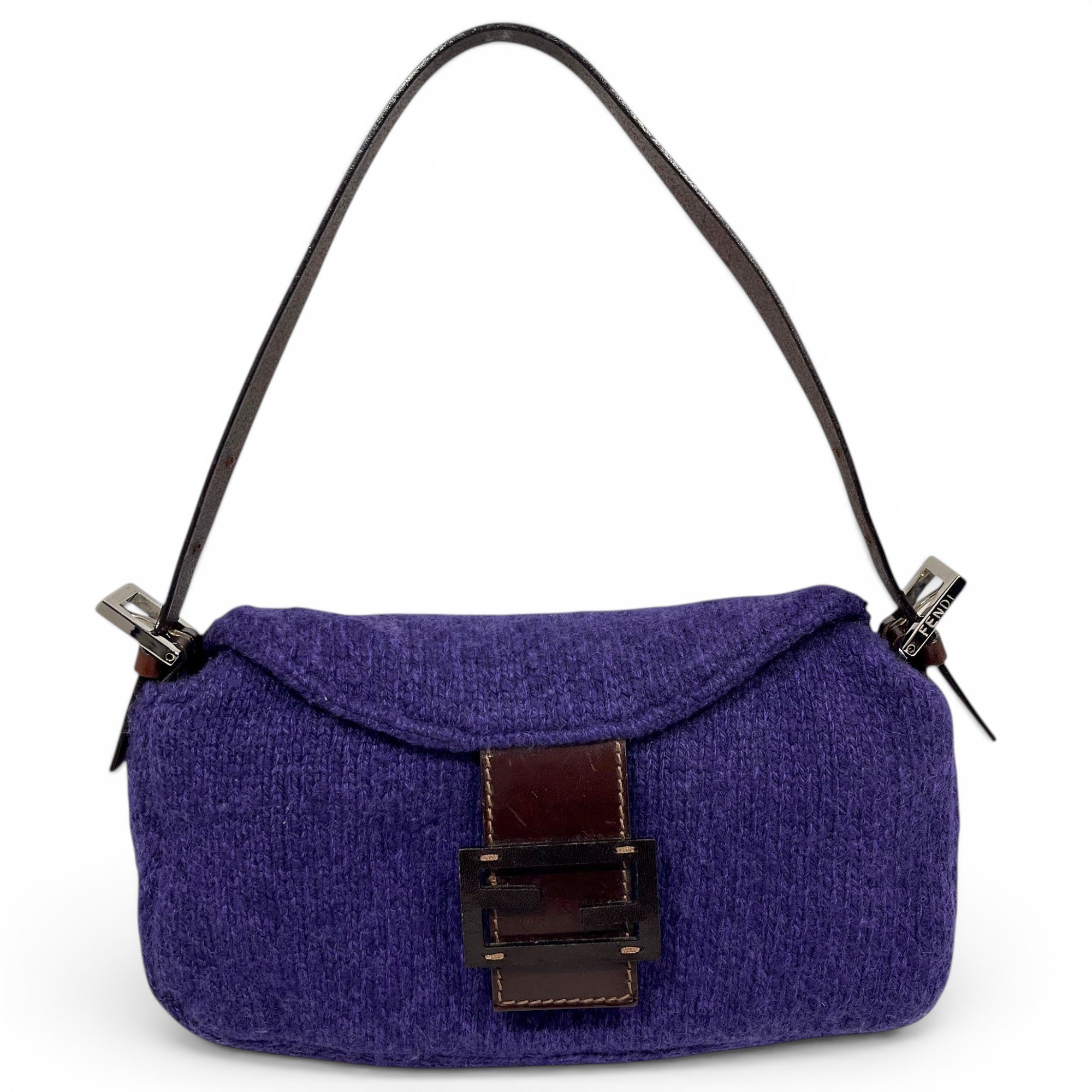 Fendi Baguette wool handbag