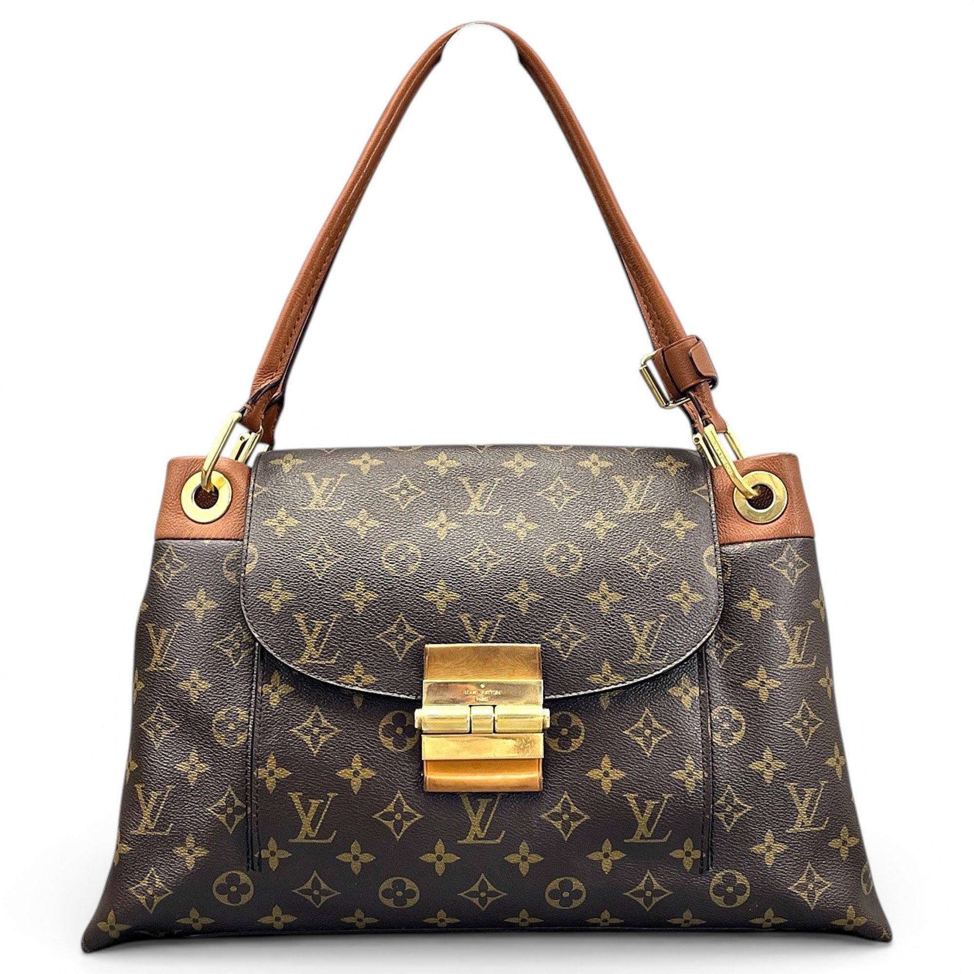 Olympe leather handbag