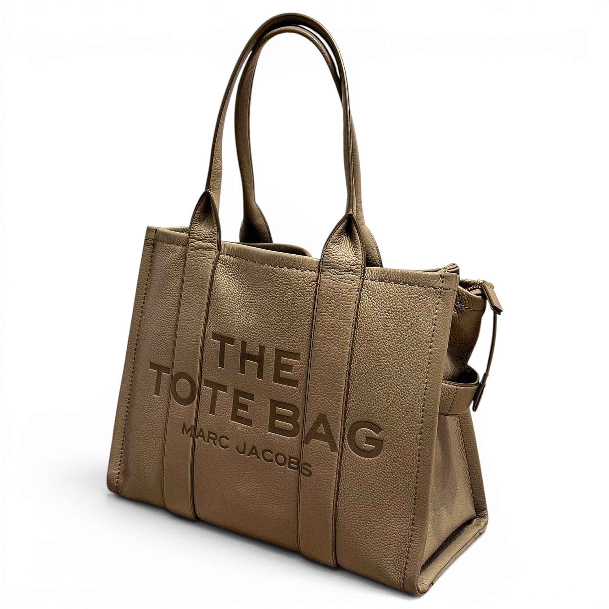 Leather tote