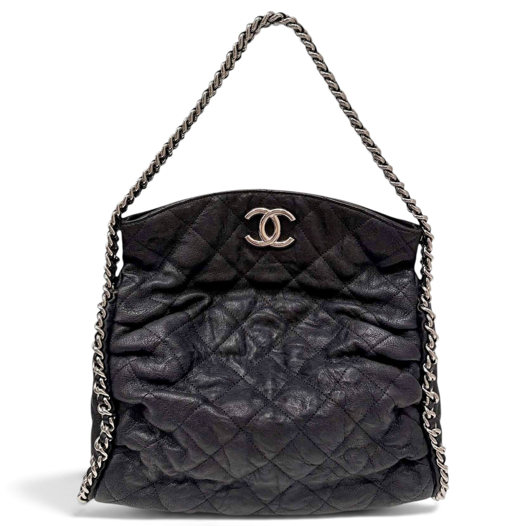 Chain Around leather handbag