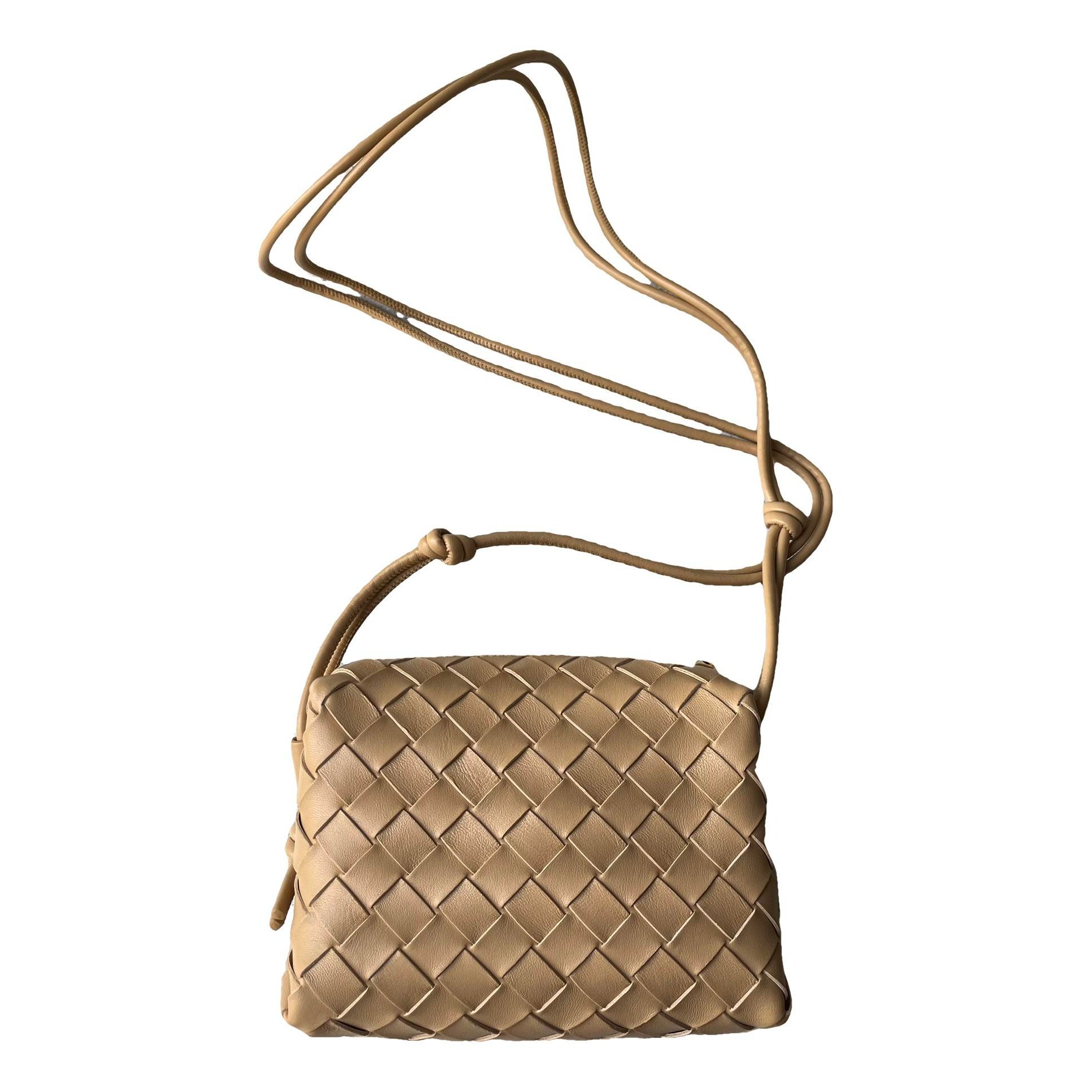 Loop leather crossbody bag