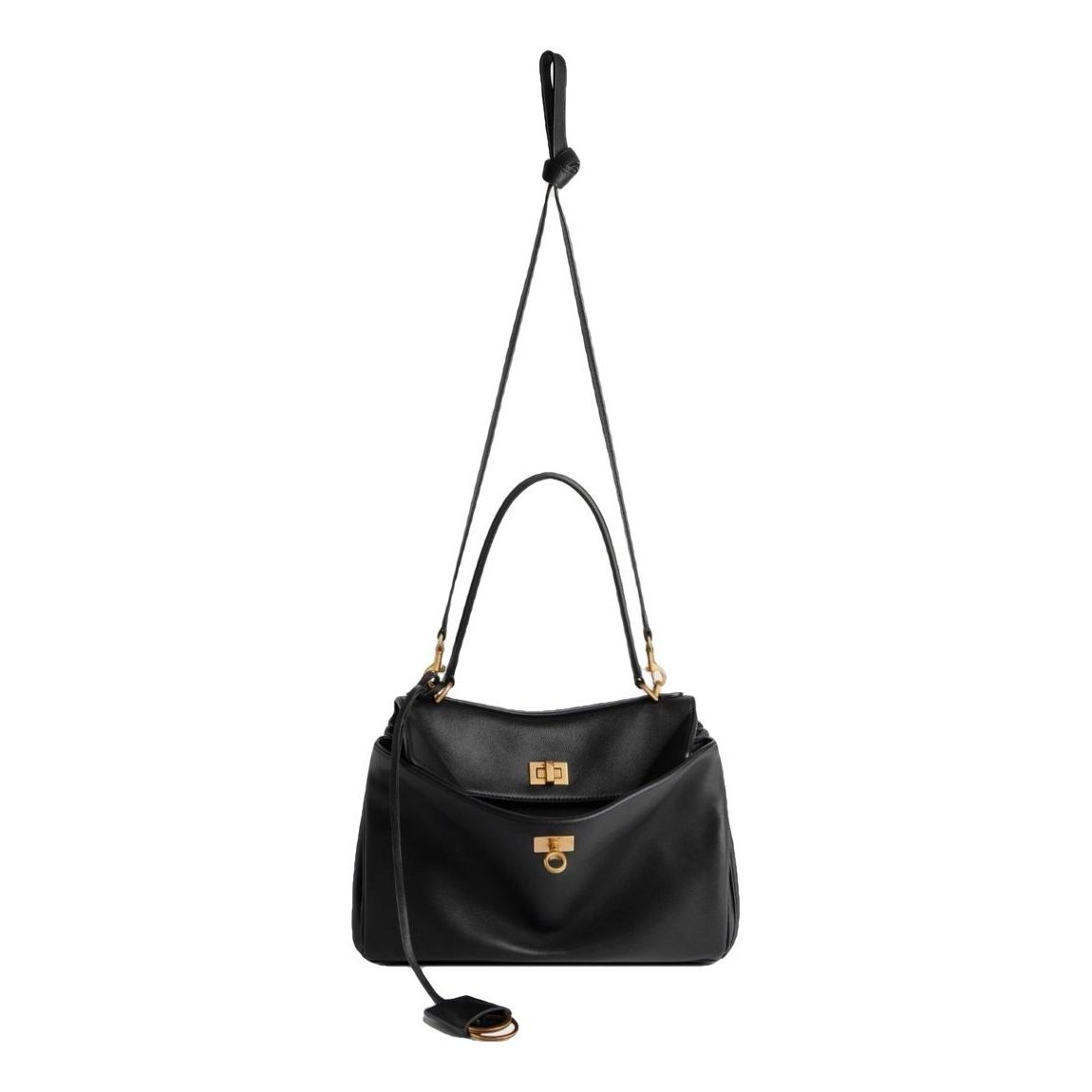 Leather crossbody bag