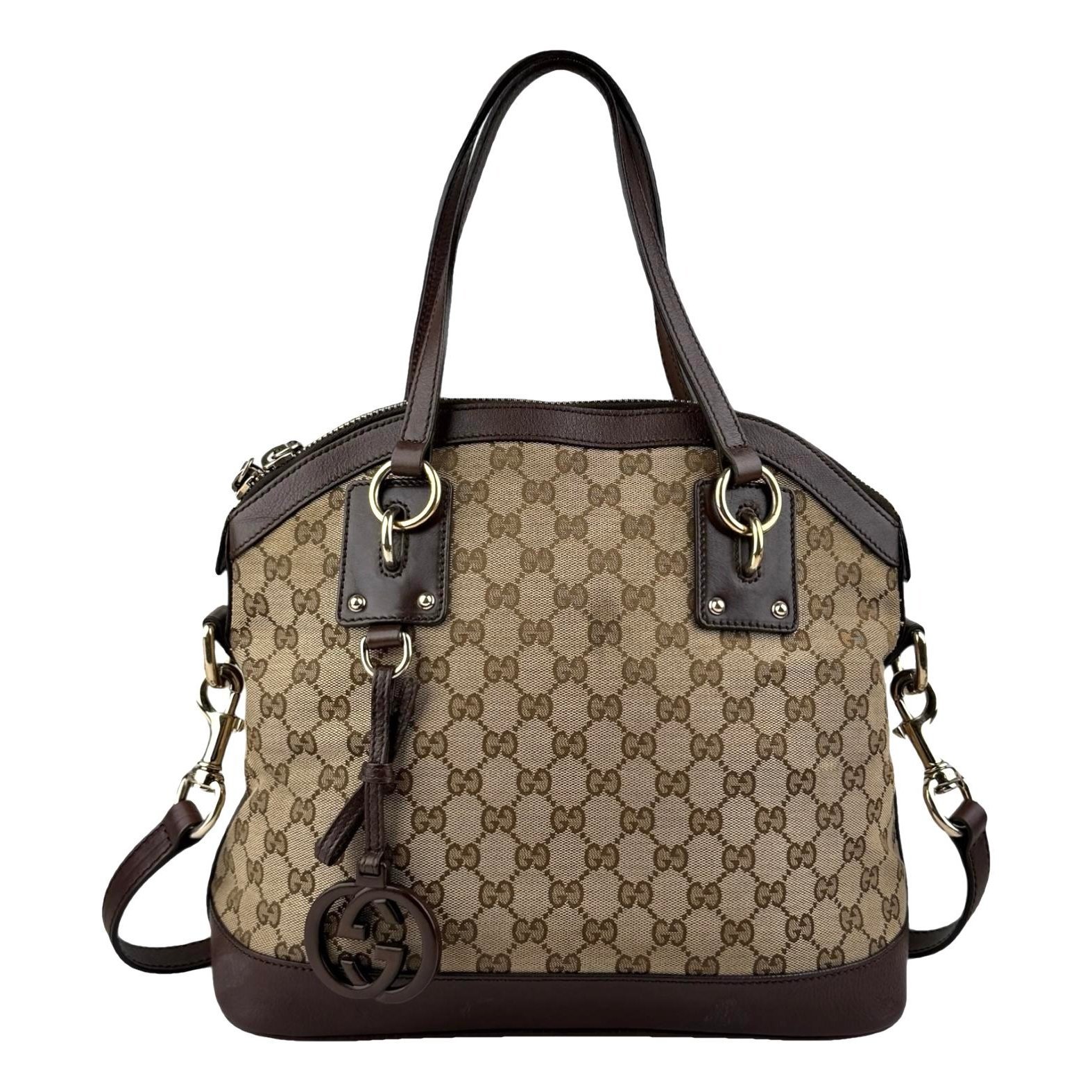 Dôme cloth handbag