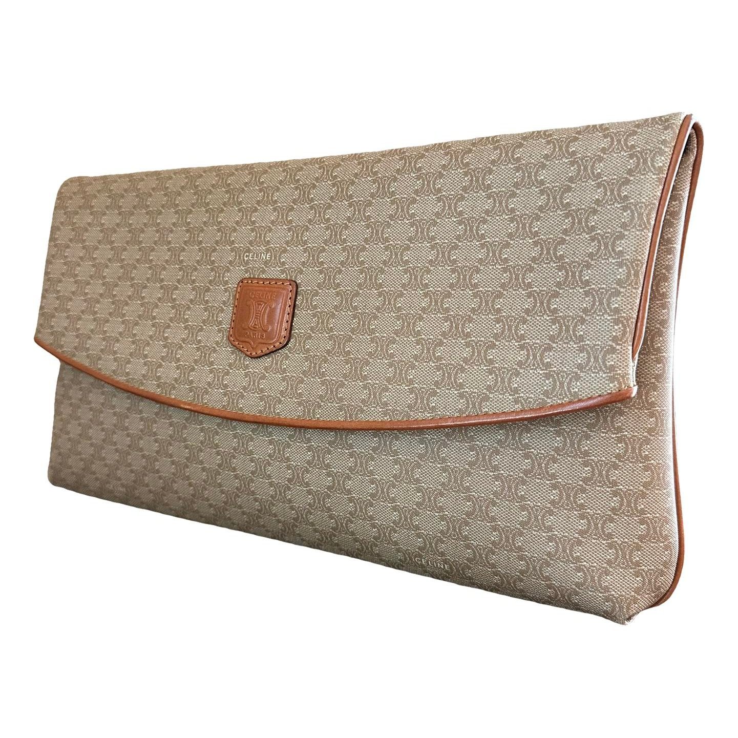 Vinyl clutch bag