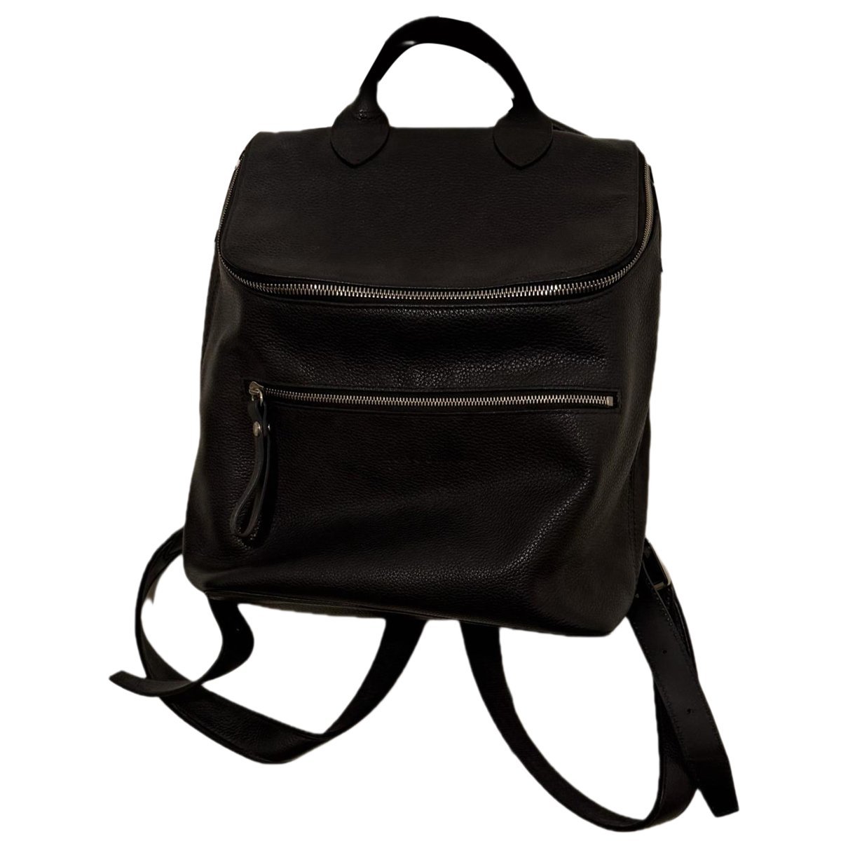 Longchamp Foulonné leather backpack
