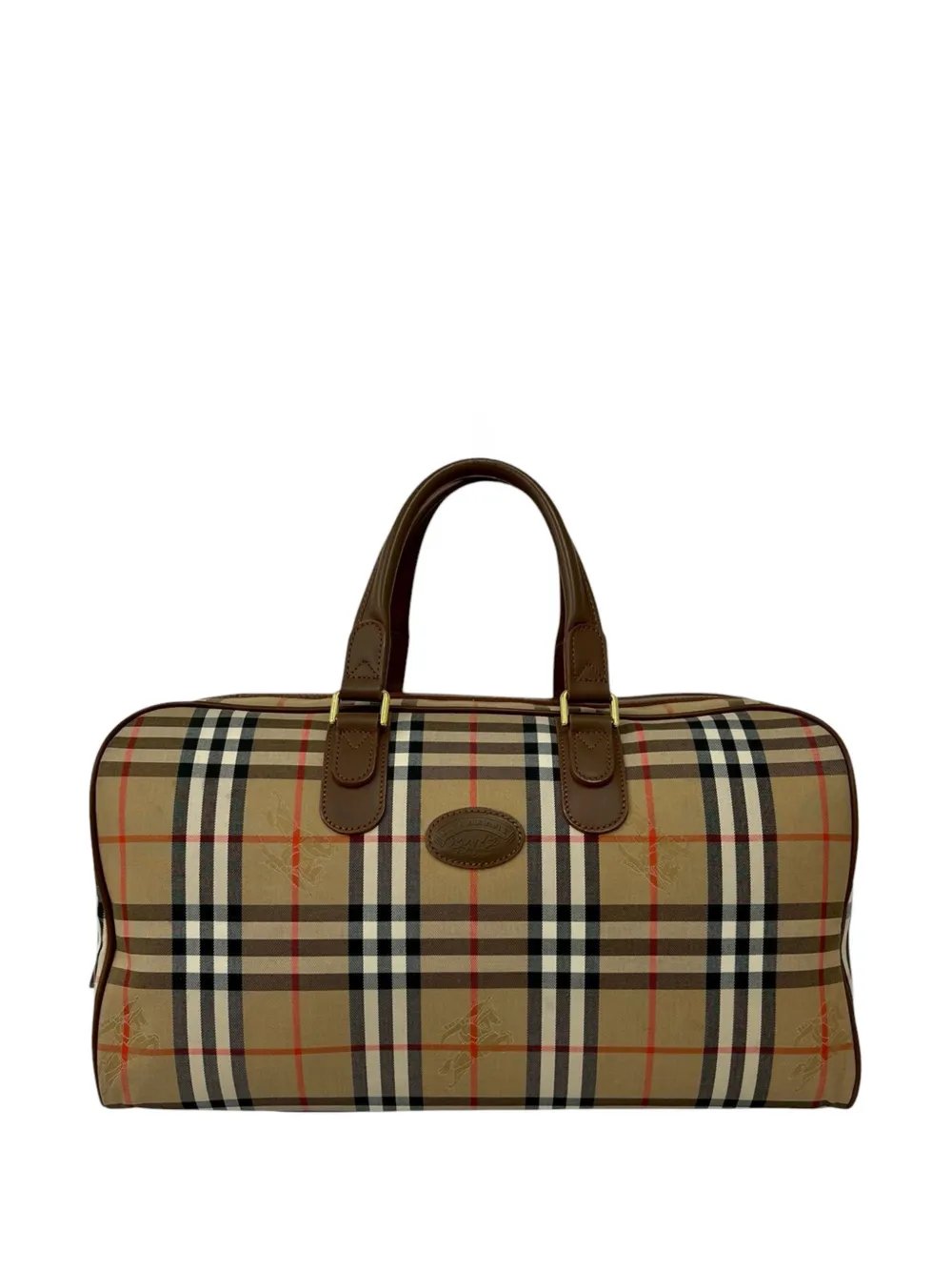 1980-1990 Haymarket Check Canvas travel bag