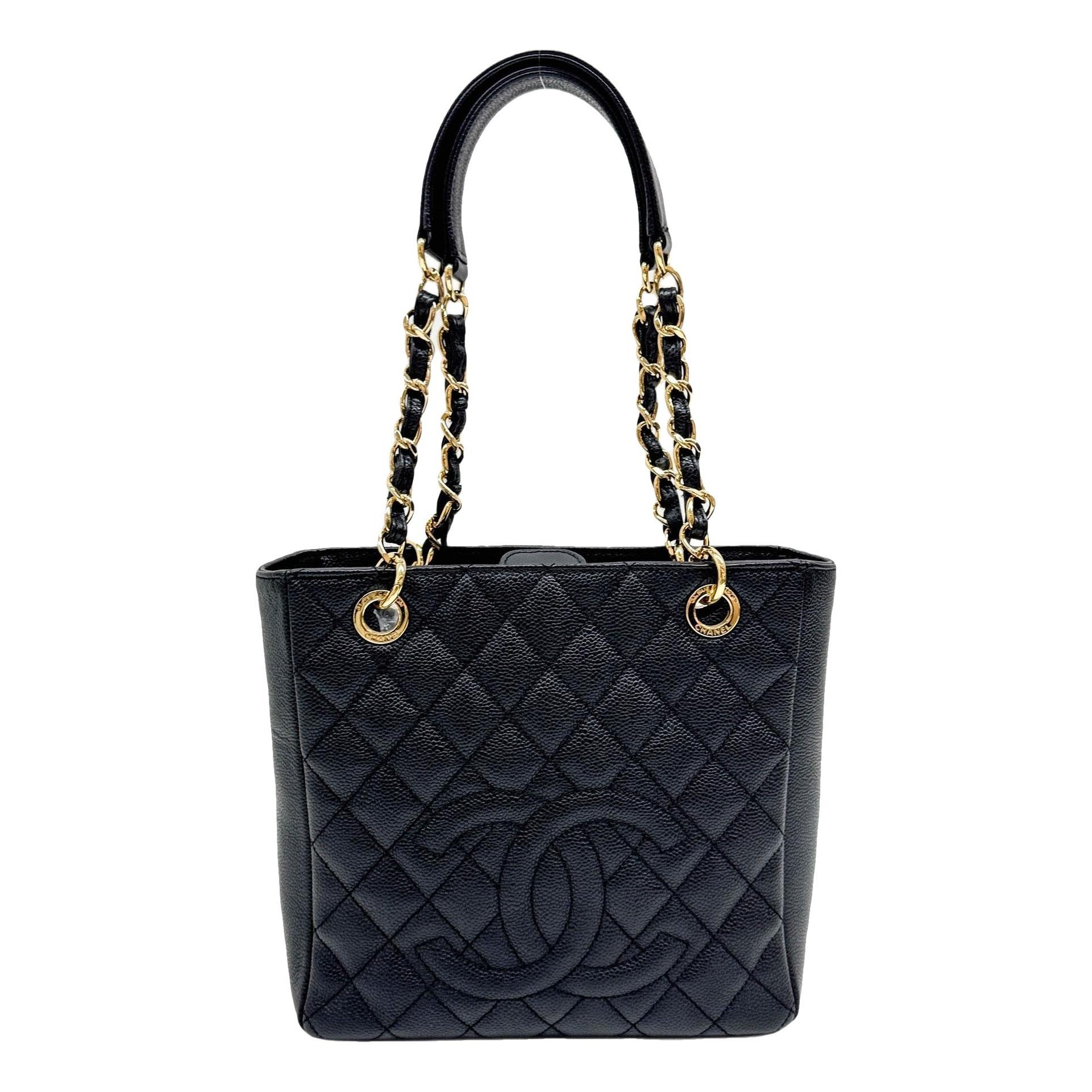 Petite Shopping Tote leather tote
