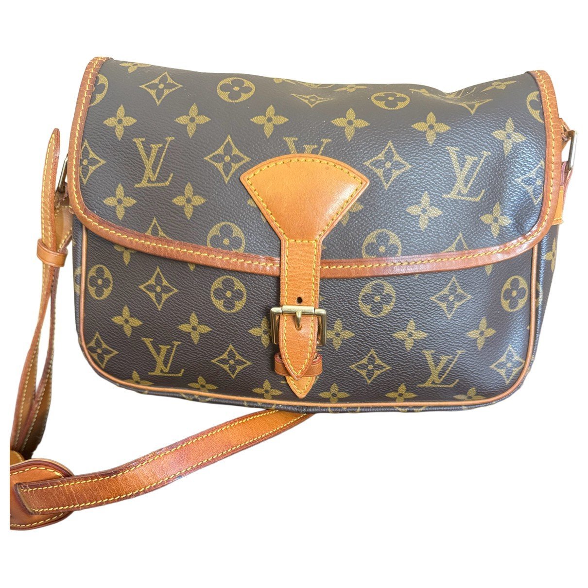 Sologne leather crossbody bag