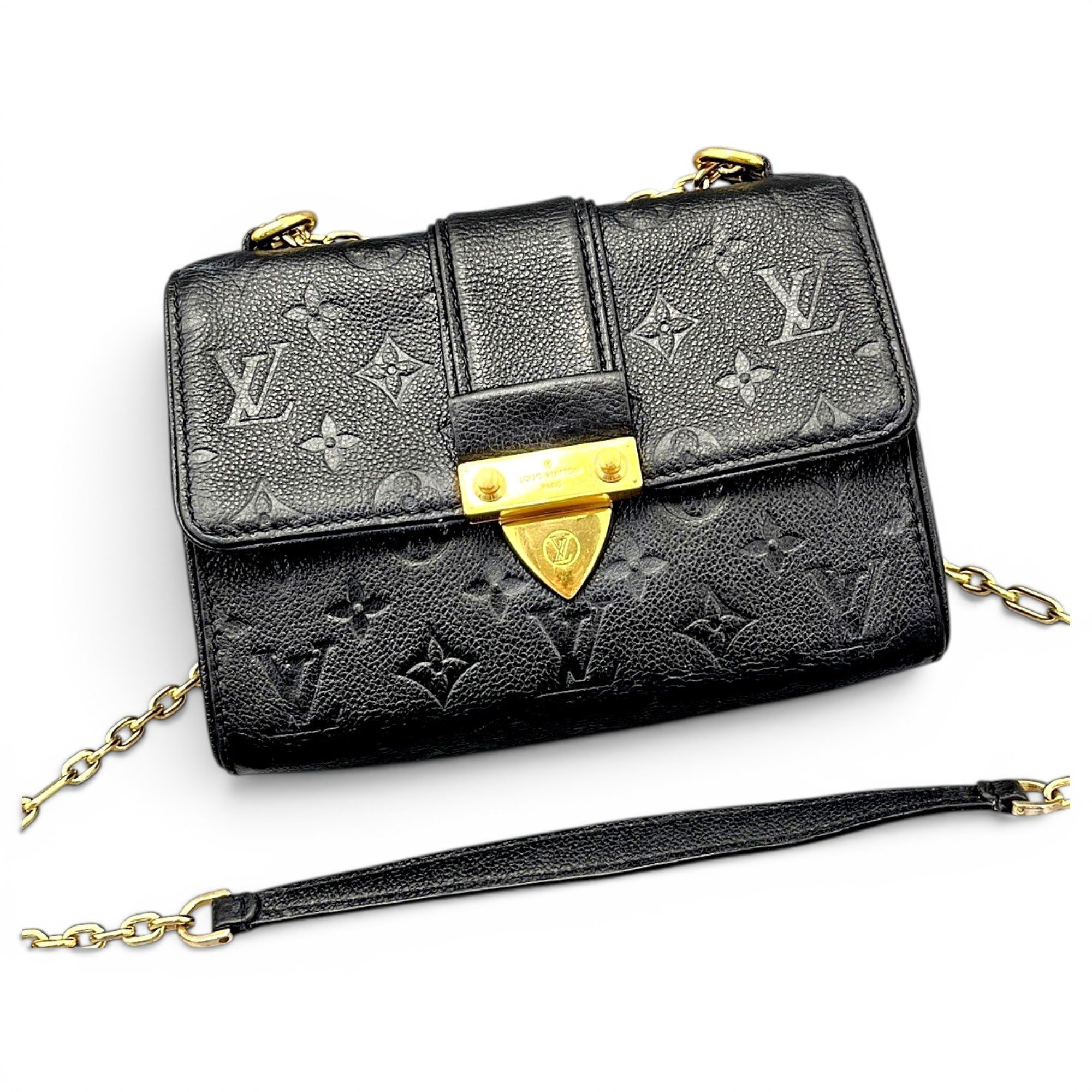 Saint Sulpice leather handbag