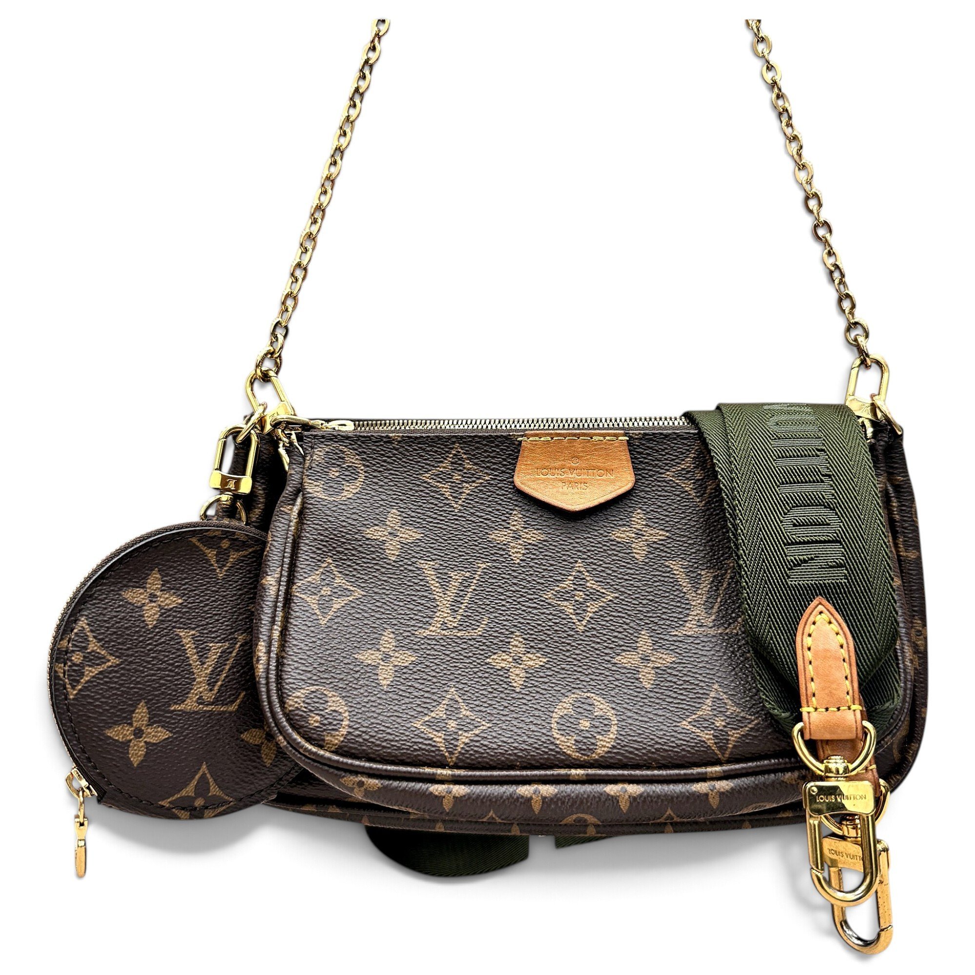 Multi Pochette Accessoires leather handbag