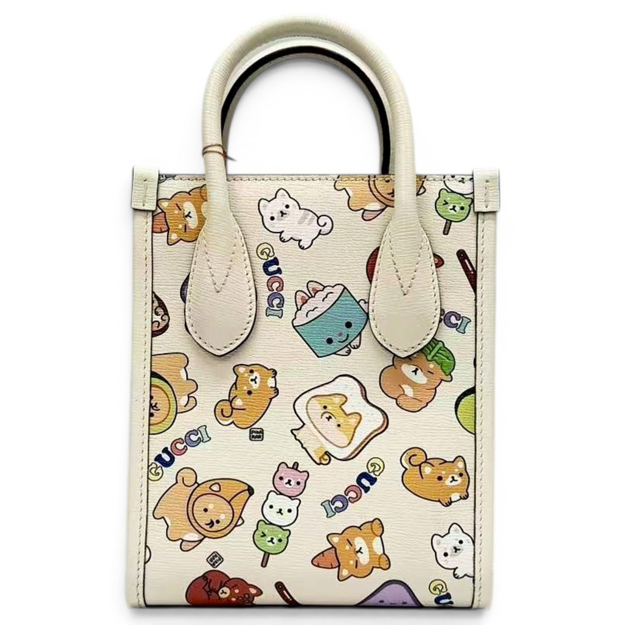 Leather tote