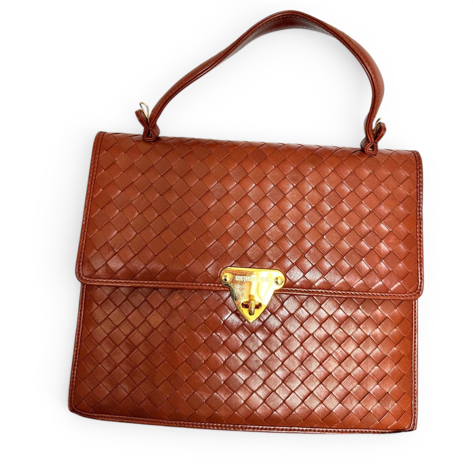 Leather handbag