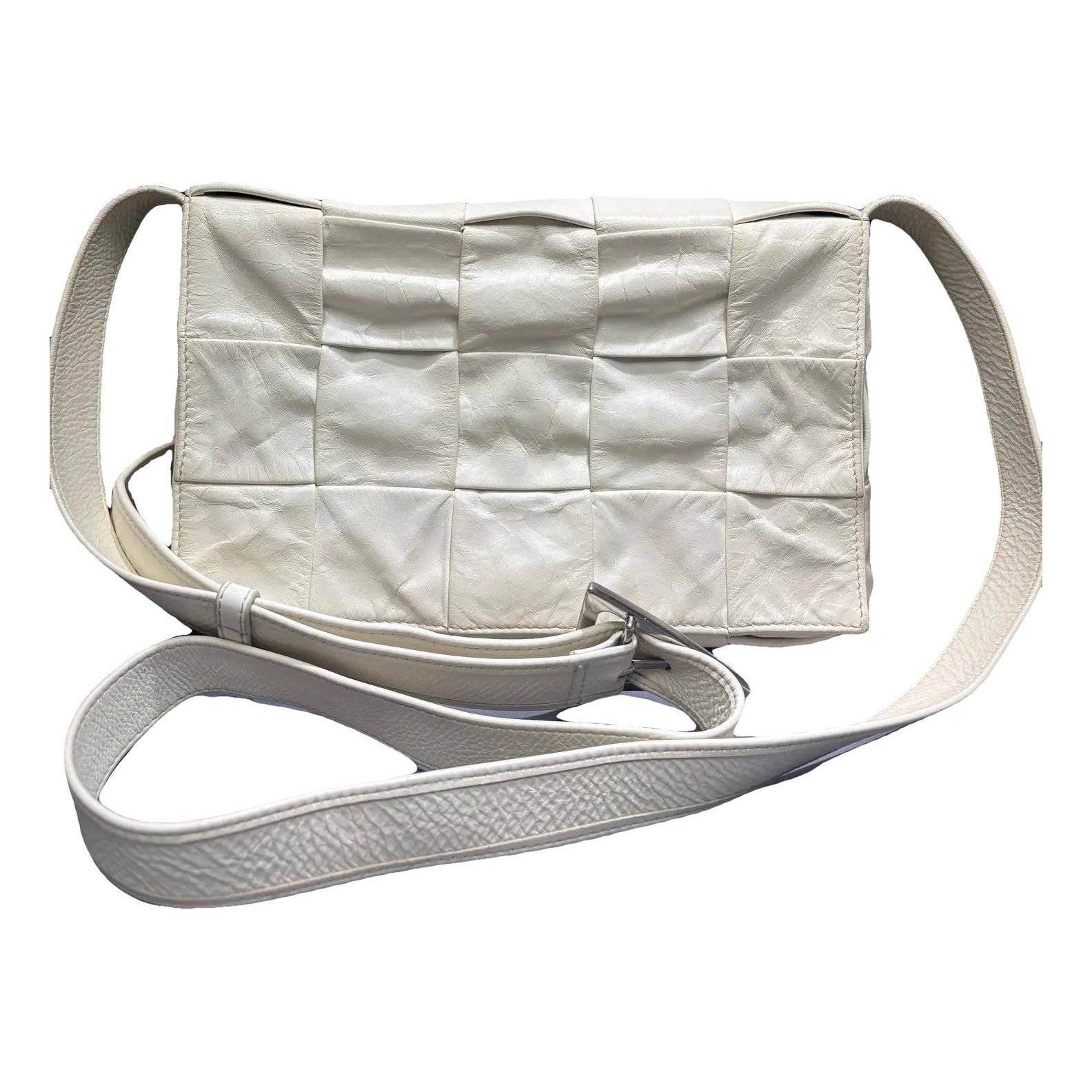 Cassette leather crossbody bag