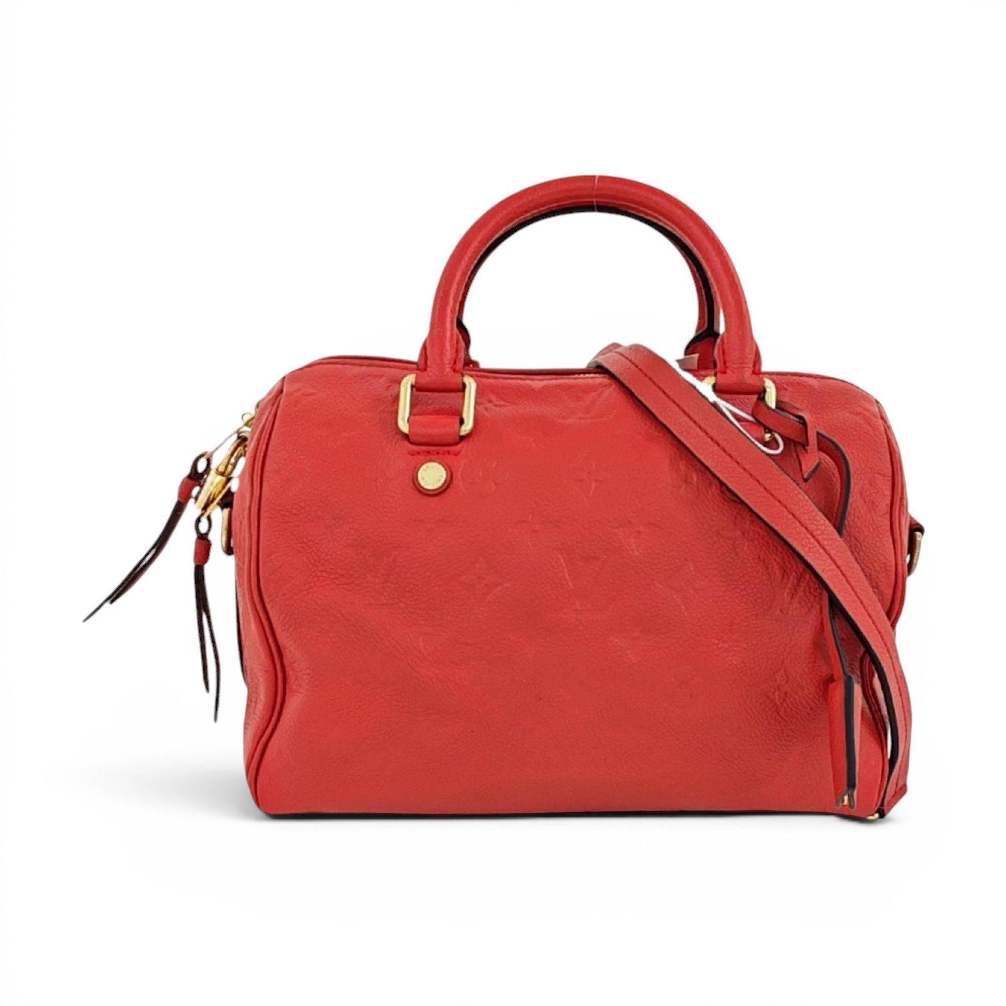 Speedy Bandoulière leather bag