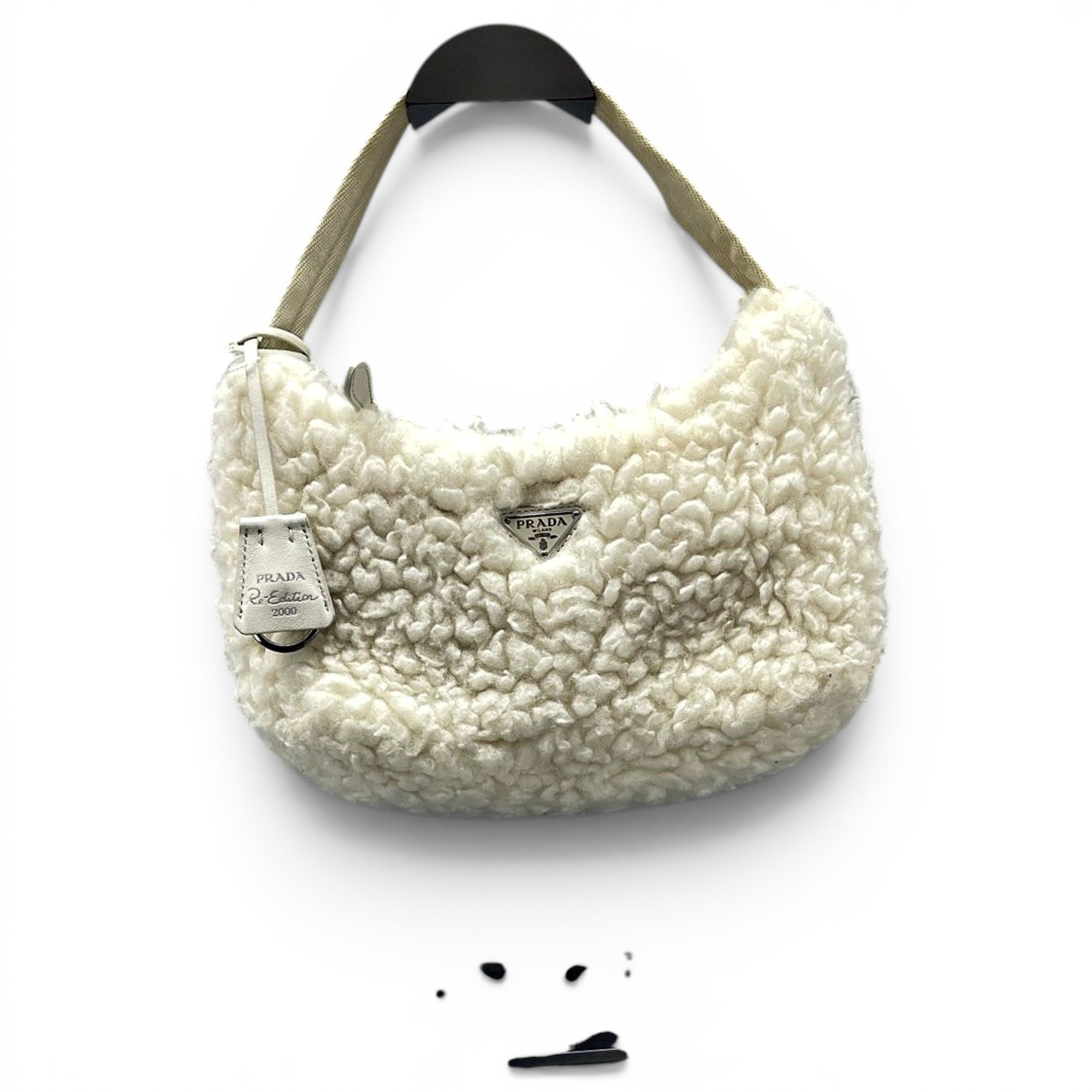 Re-Edition 2000 wool handbag