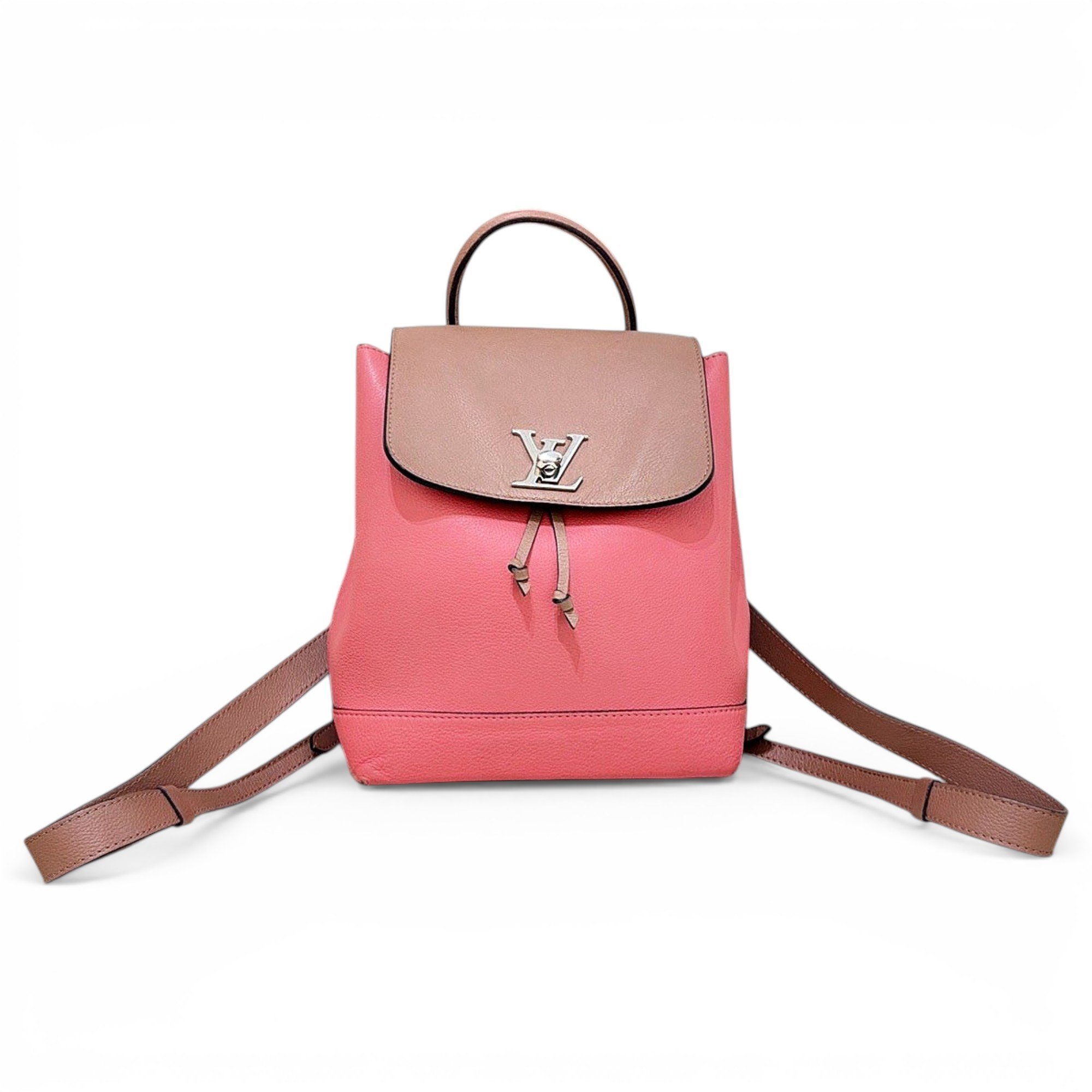 Leather backpack