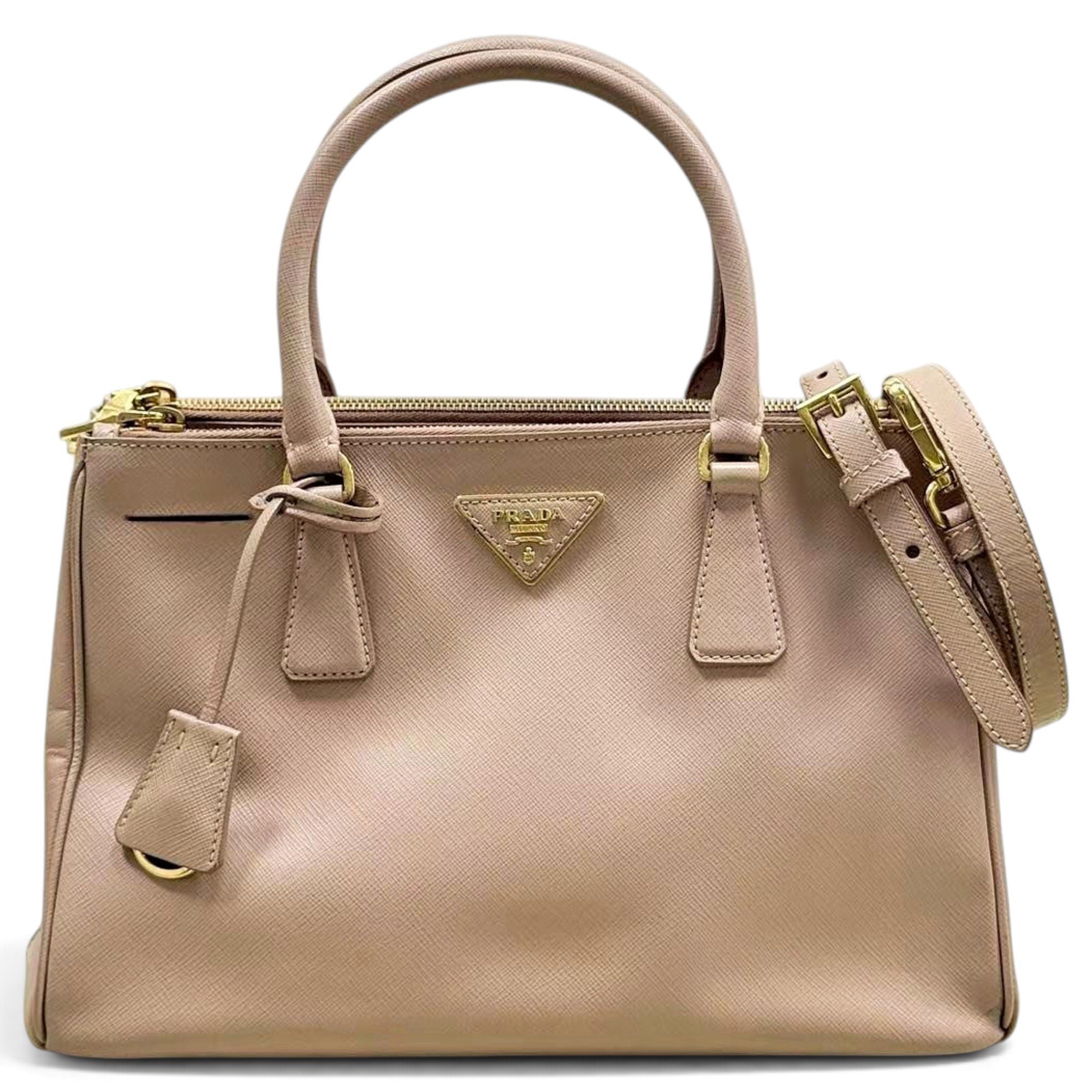 Galleria leather handbag