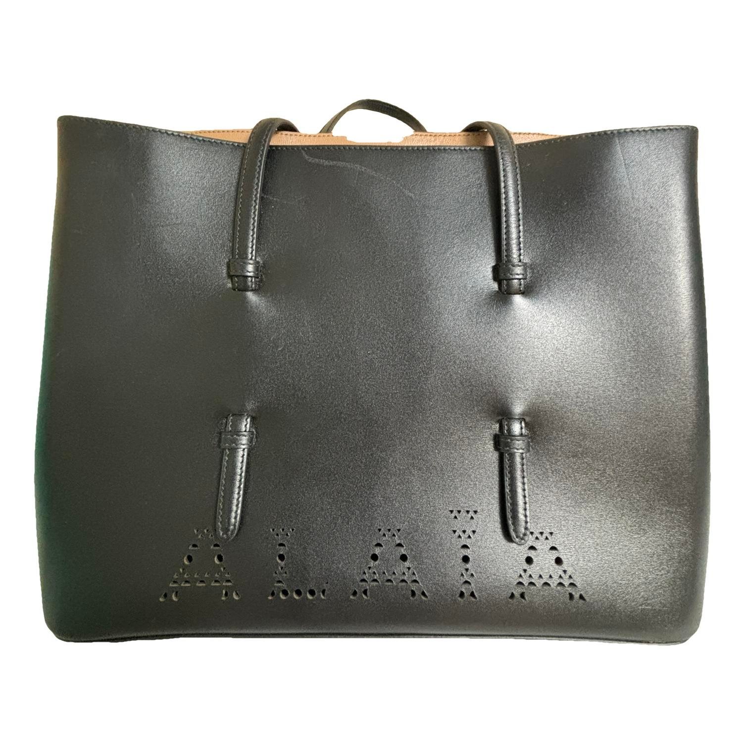Mina leather handbag