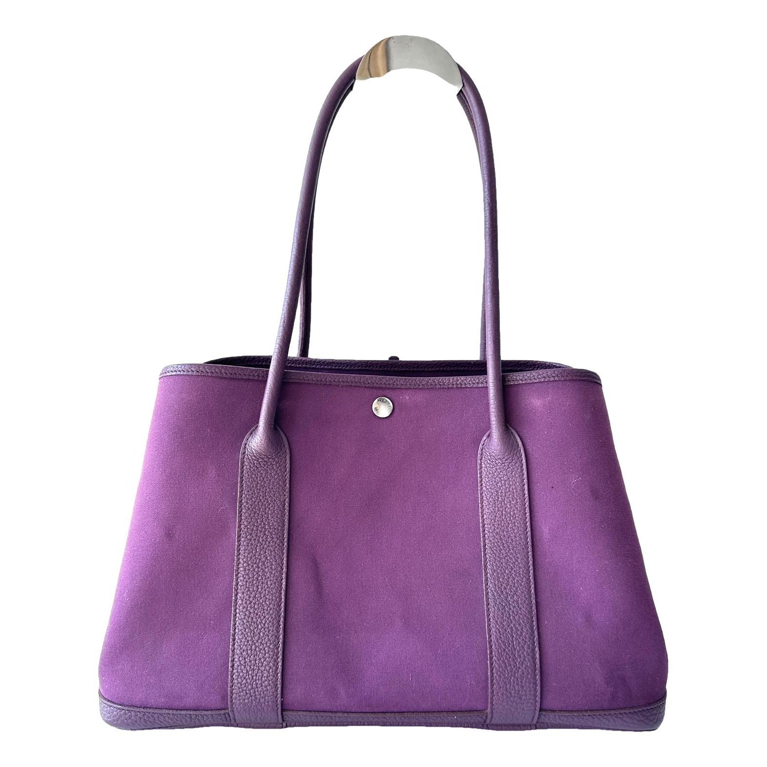 Garden Party leather handbag