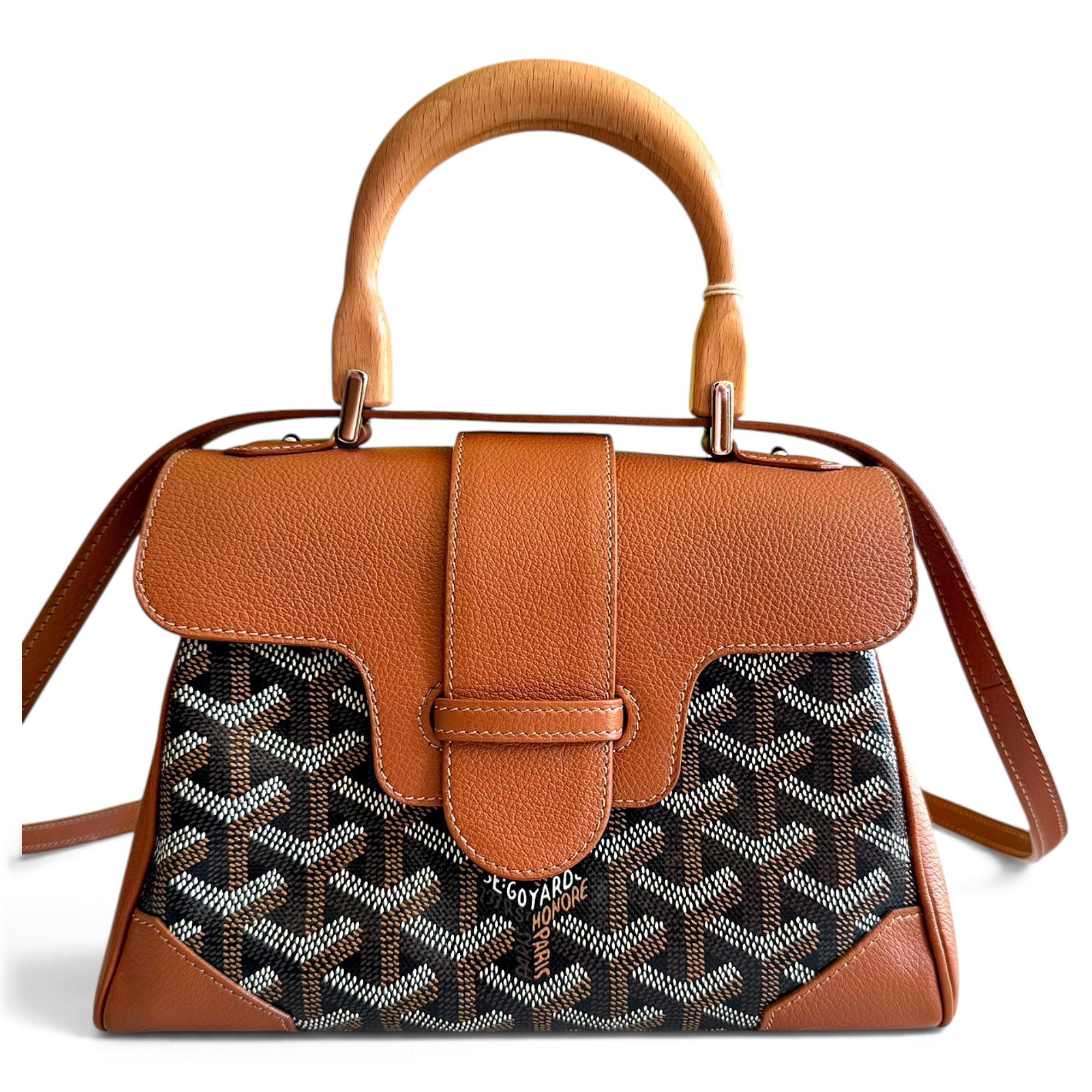 Saïgon leather handbag