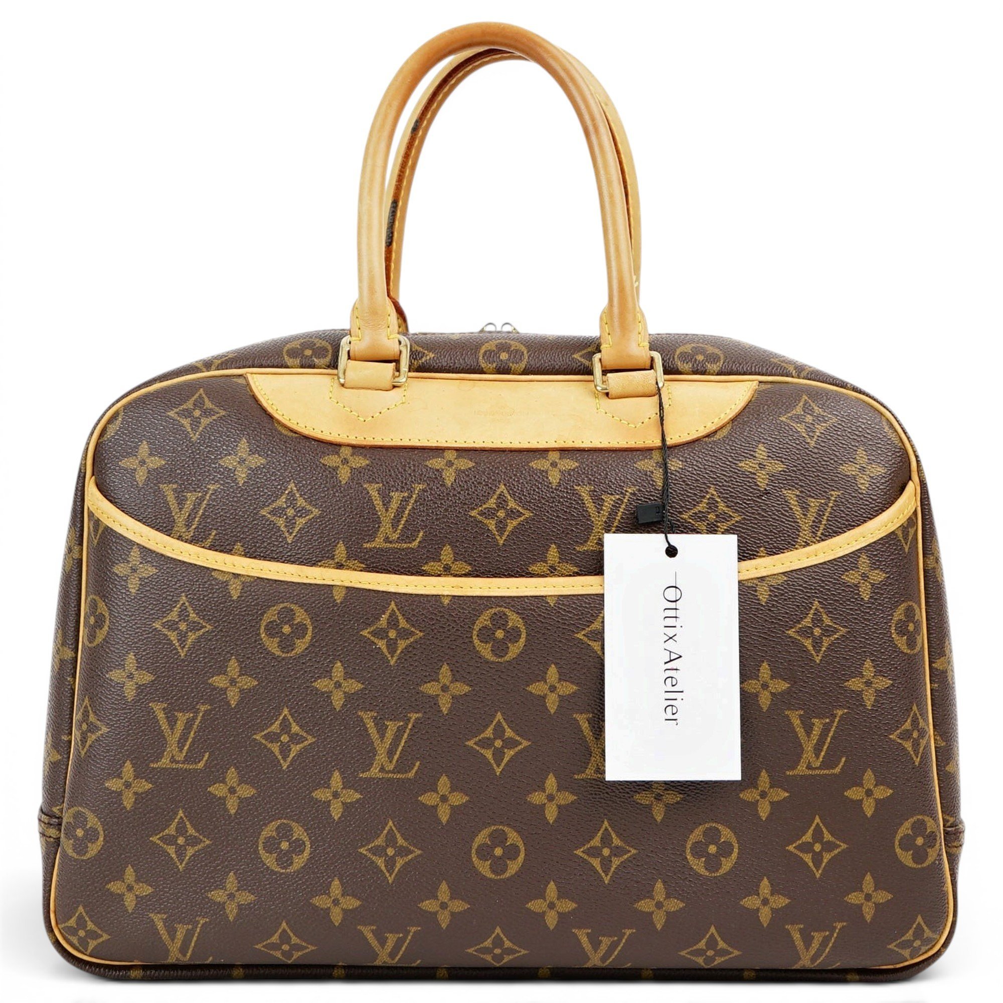 Deauville leather handbag