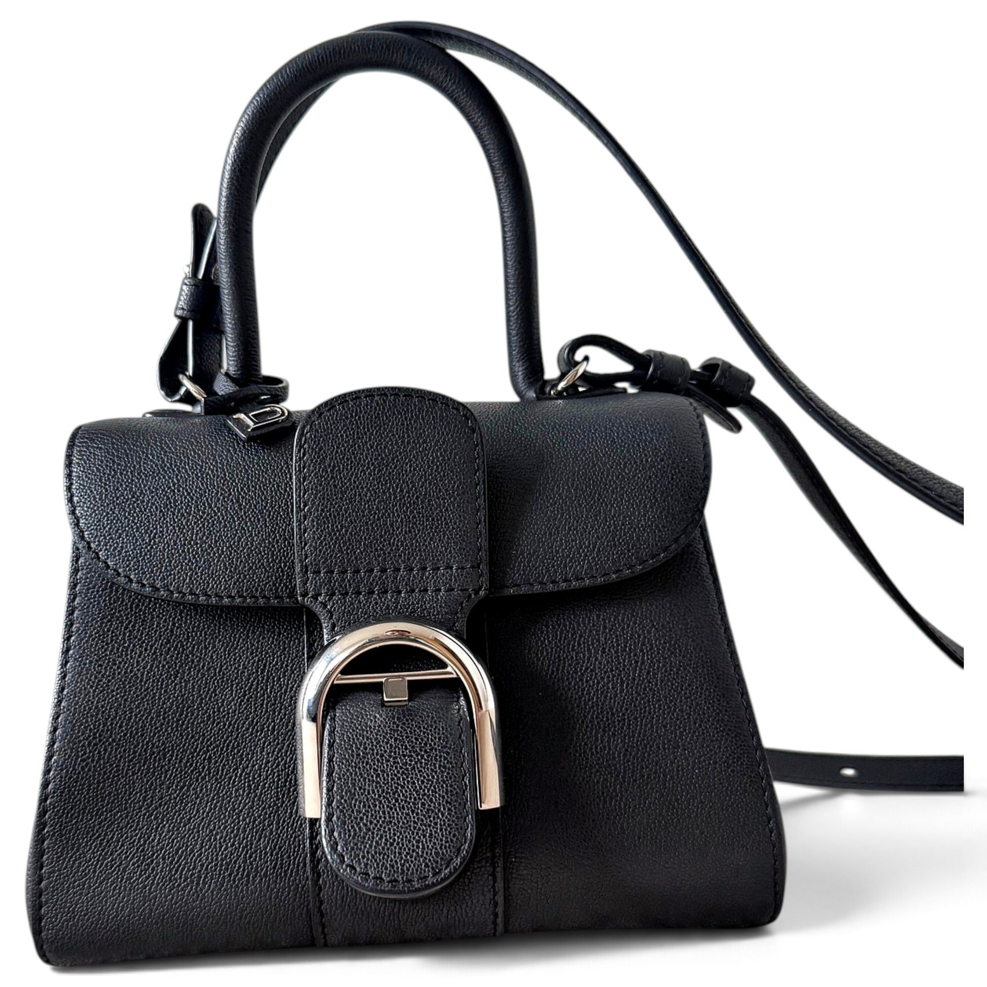 Brillant leather handbag