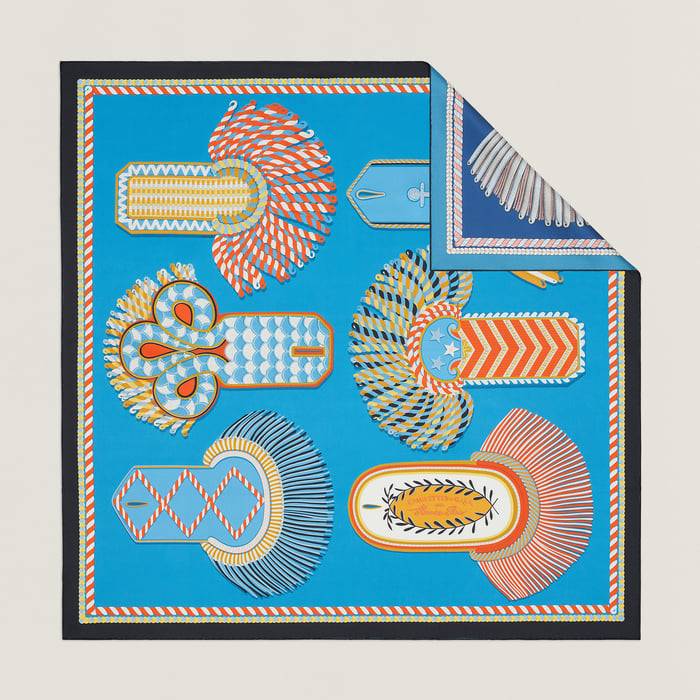 Epaulettes De Gala Double Face Scarf 90