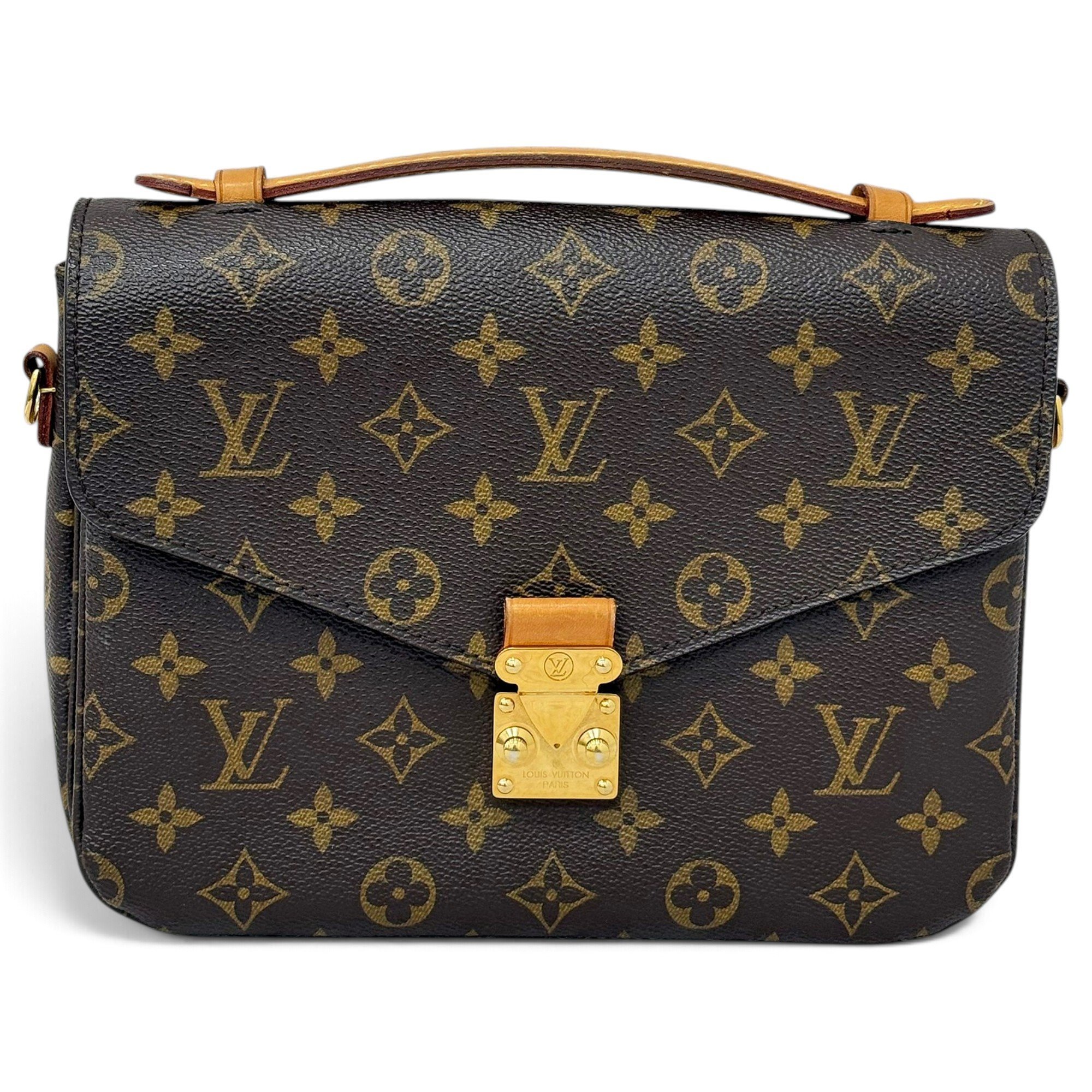 Metis leather handbag