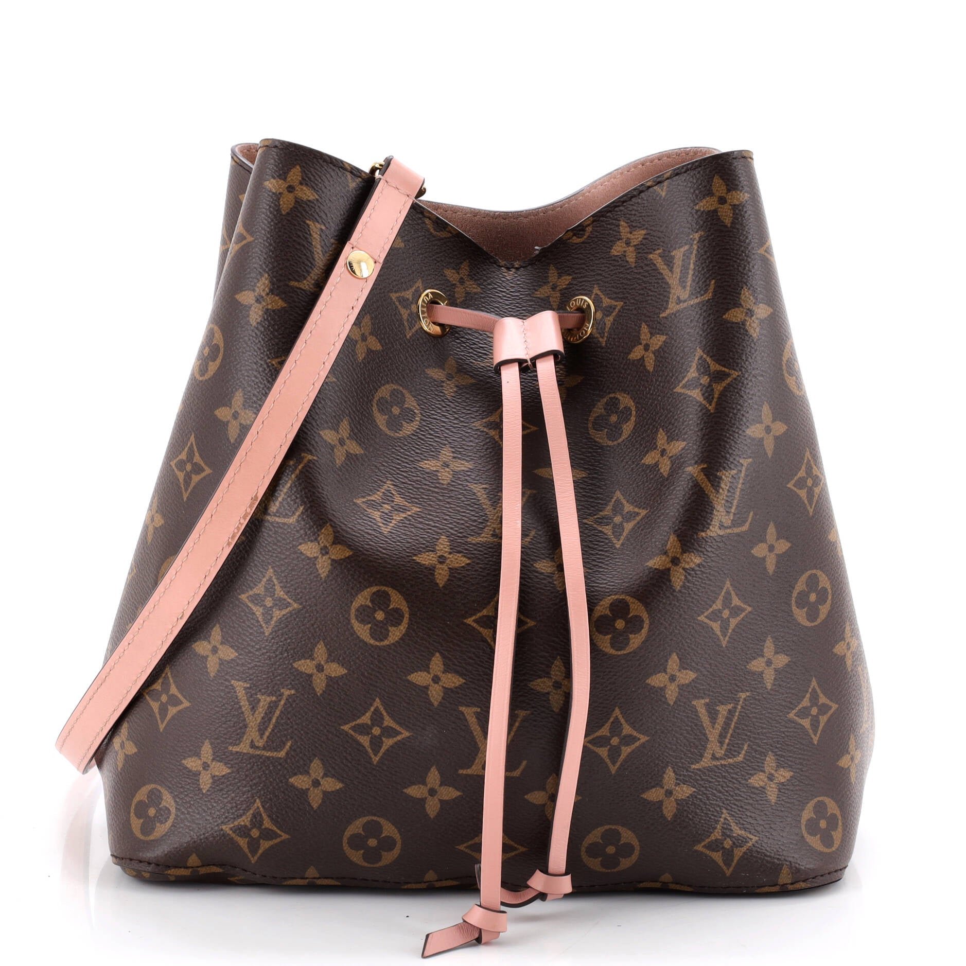 NeoNoe Handbag Monogram Canvas with Leather MM