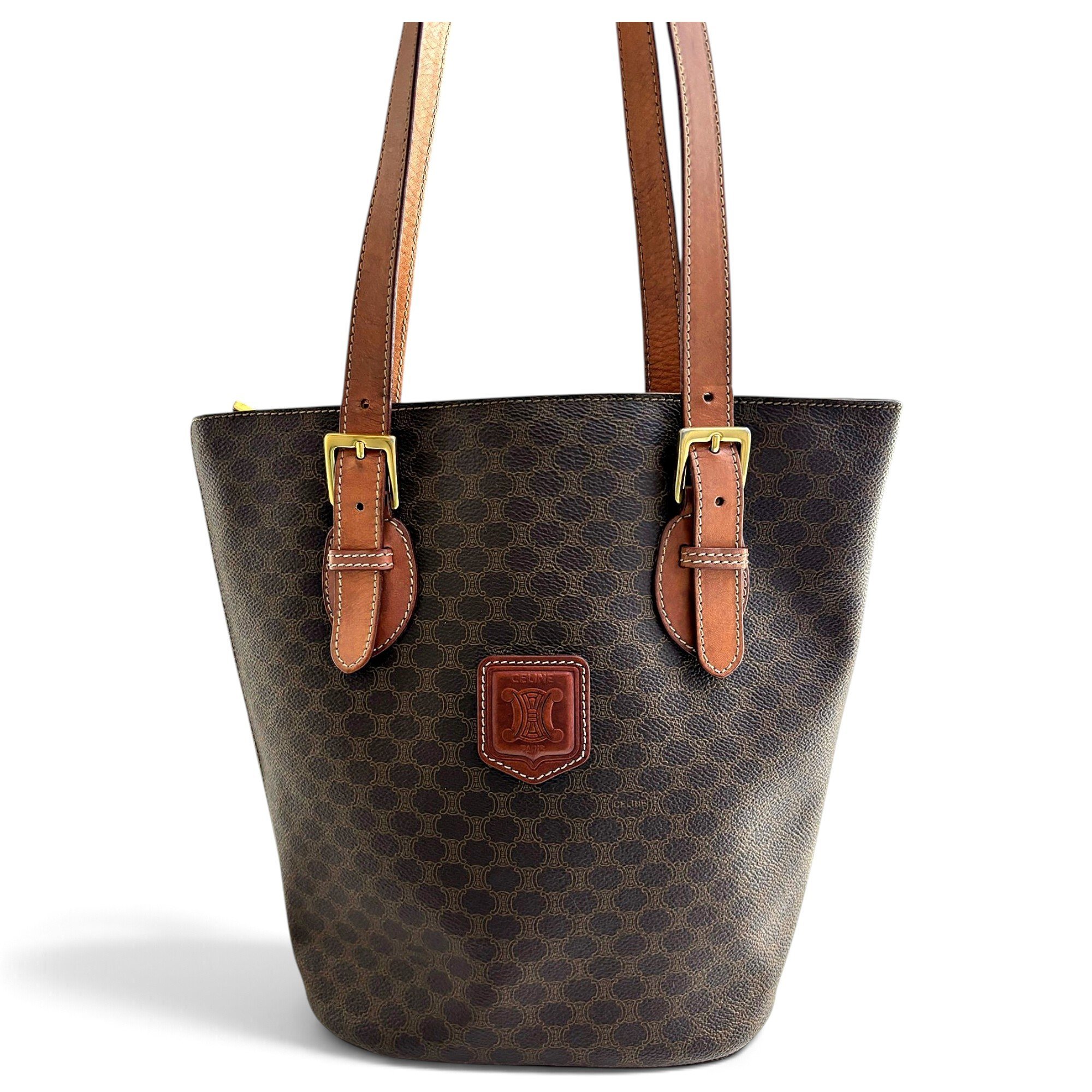 SAC SEAU leather handbag