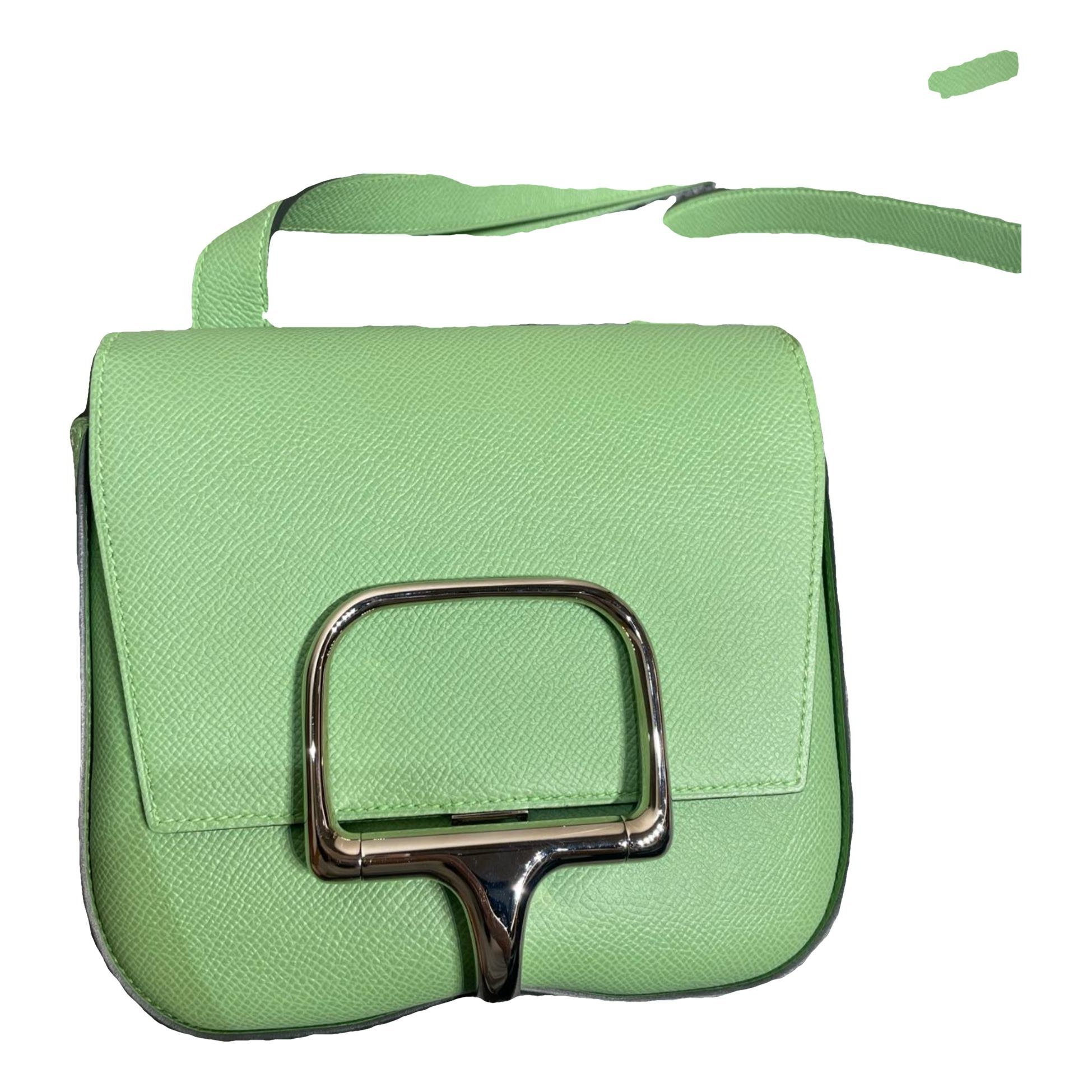 Della leather crossbody bag