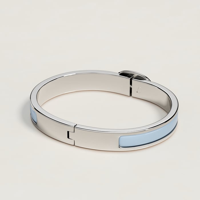 Bleu Ciel Mini Clic Chaine d'Ancre Bracelet