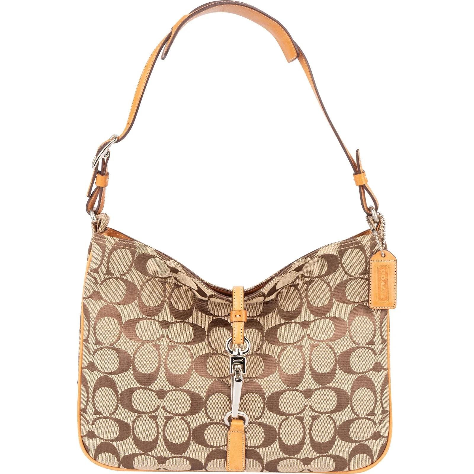Signature Sufflette leather handbag