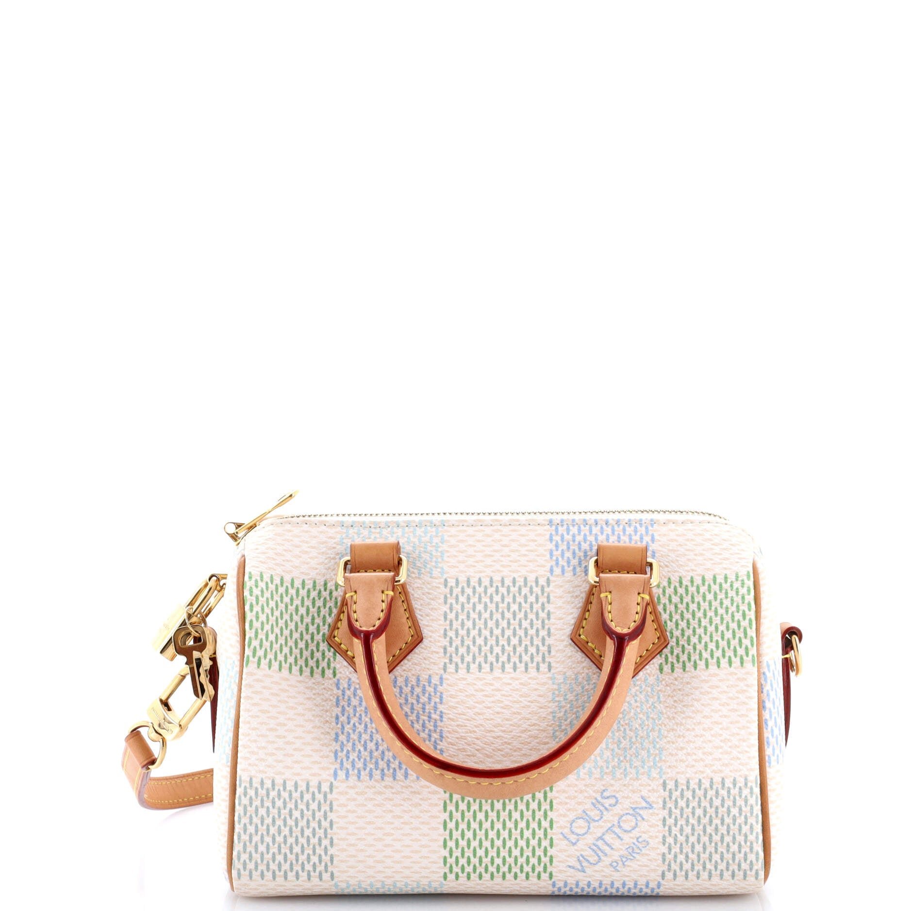 Louis Vuitton Speedy Bandouliere Bag Limited Edition Damierlicious Giant 20