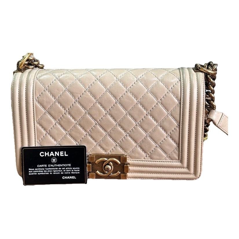 Boy leather crossbody bag