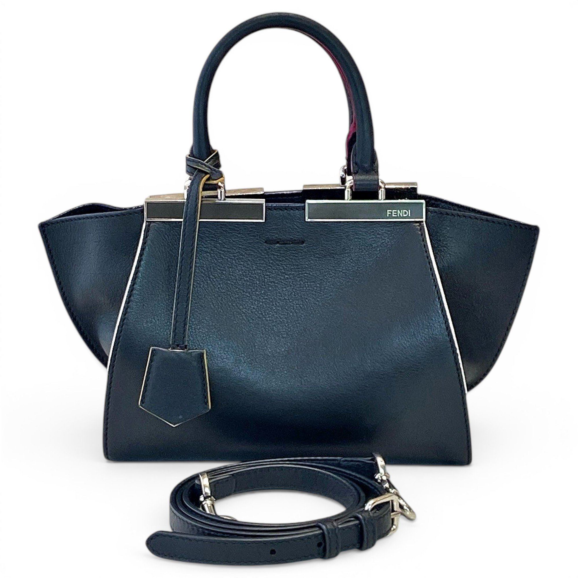 3Jours leather crossbody bag