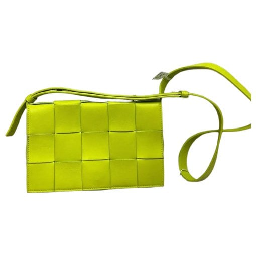 Cassette leather crossbody bag