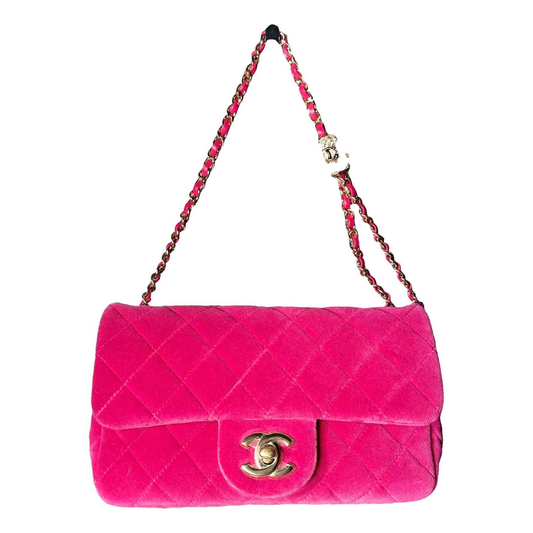 Timeless/Classique velvet crossbody bag