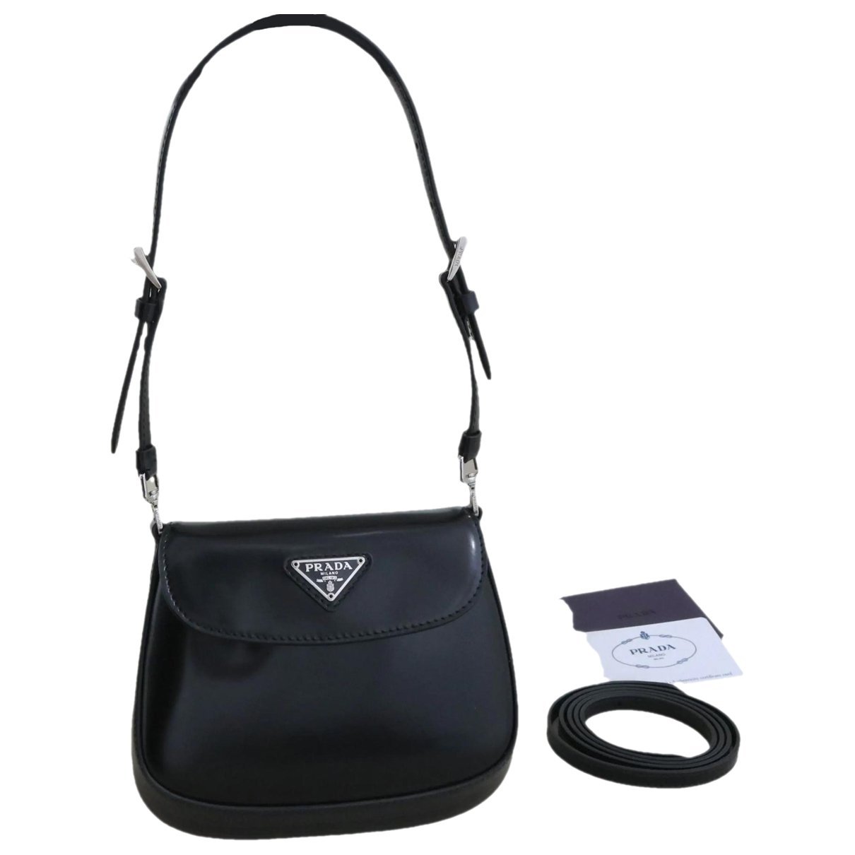 Cleo Flap leather crossbody bag