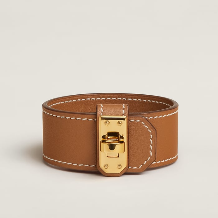 Gold Kelly Twist Bracelet, Small Model