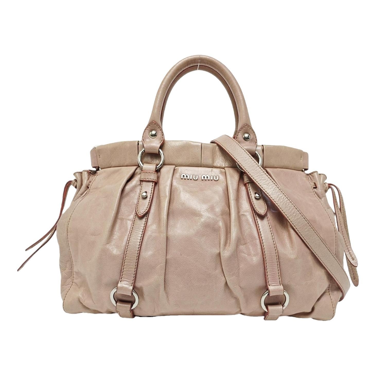 Leather handbag