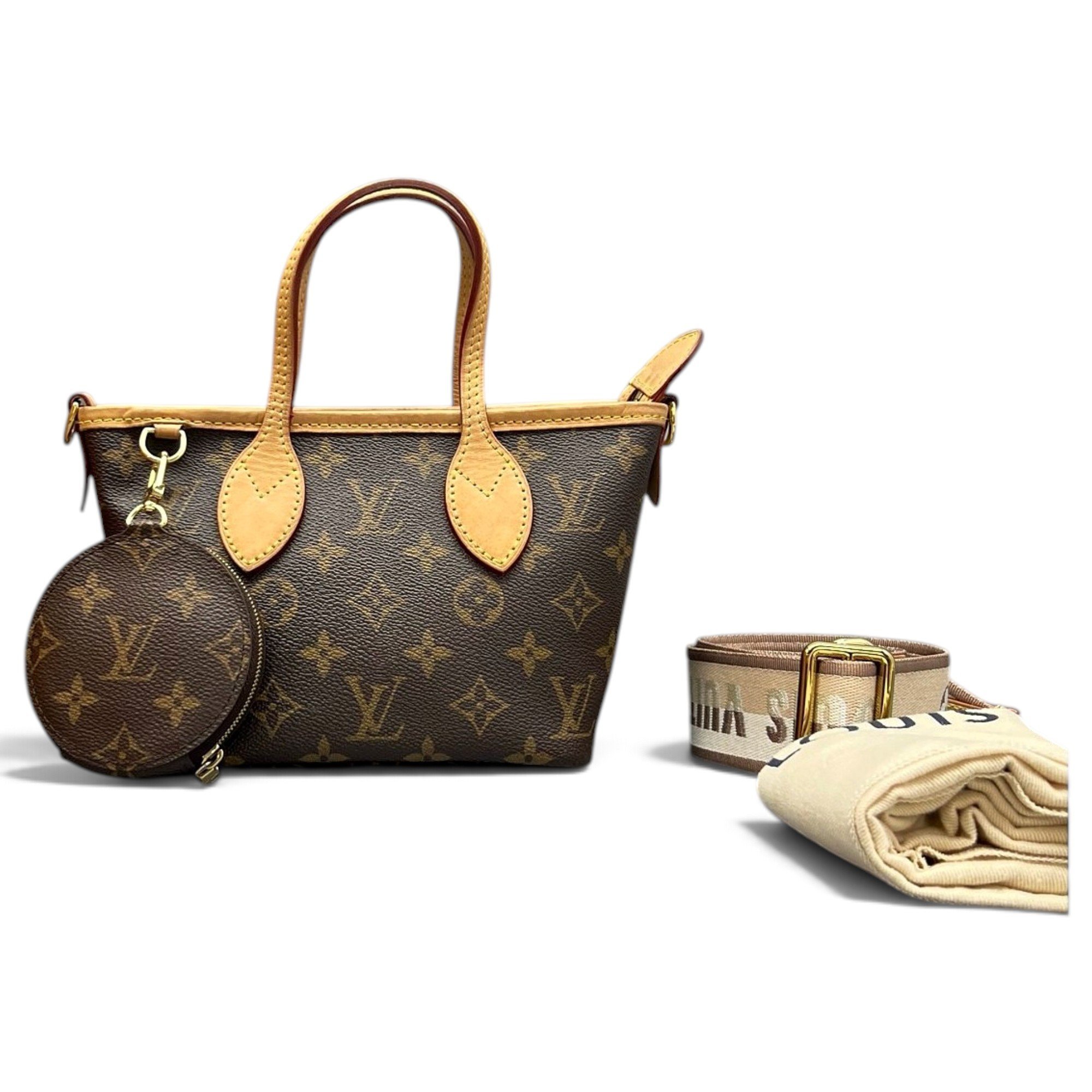Neverfull leather handbag