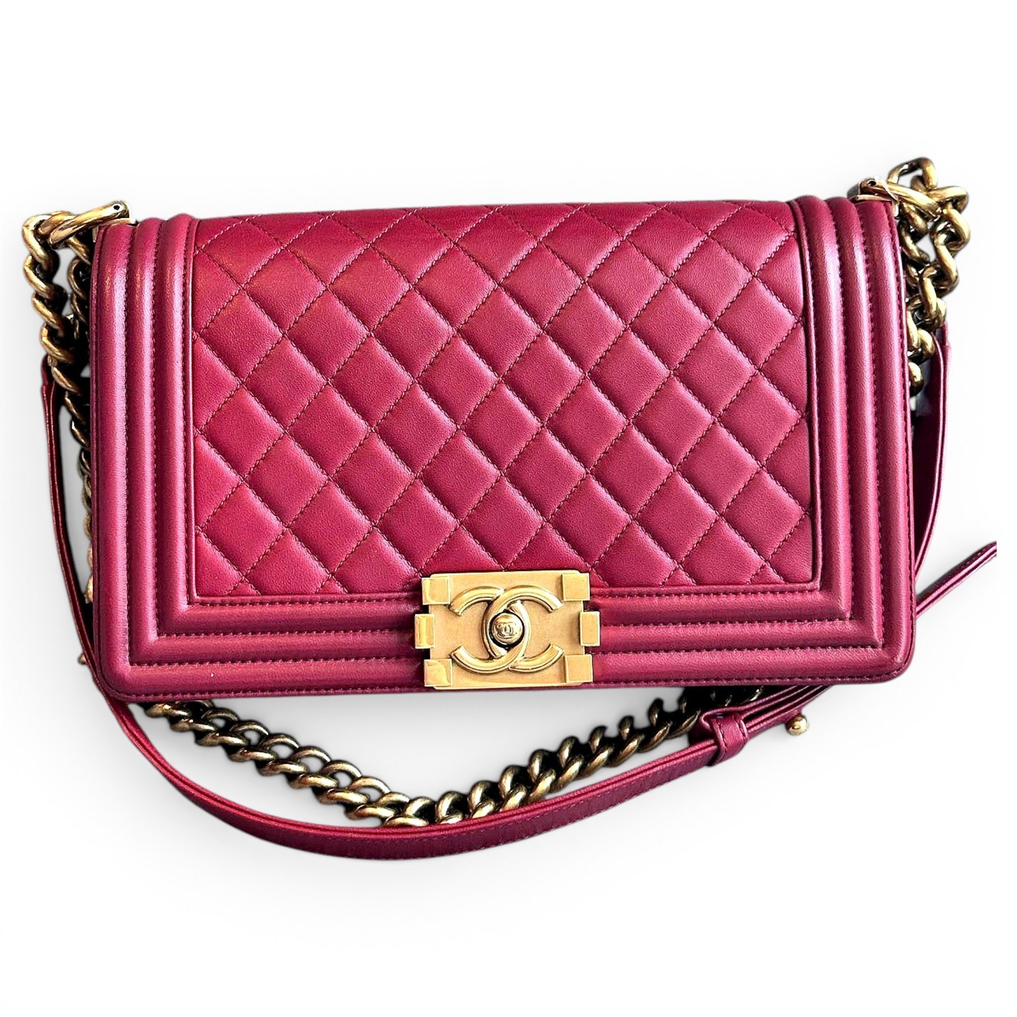 Boy leather handbag