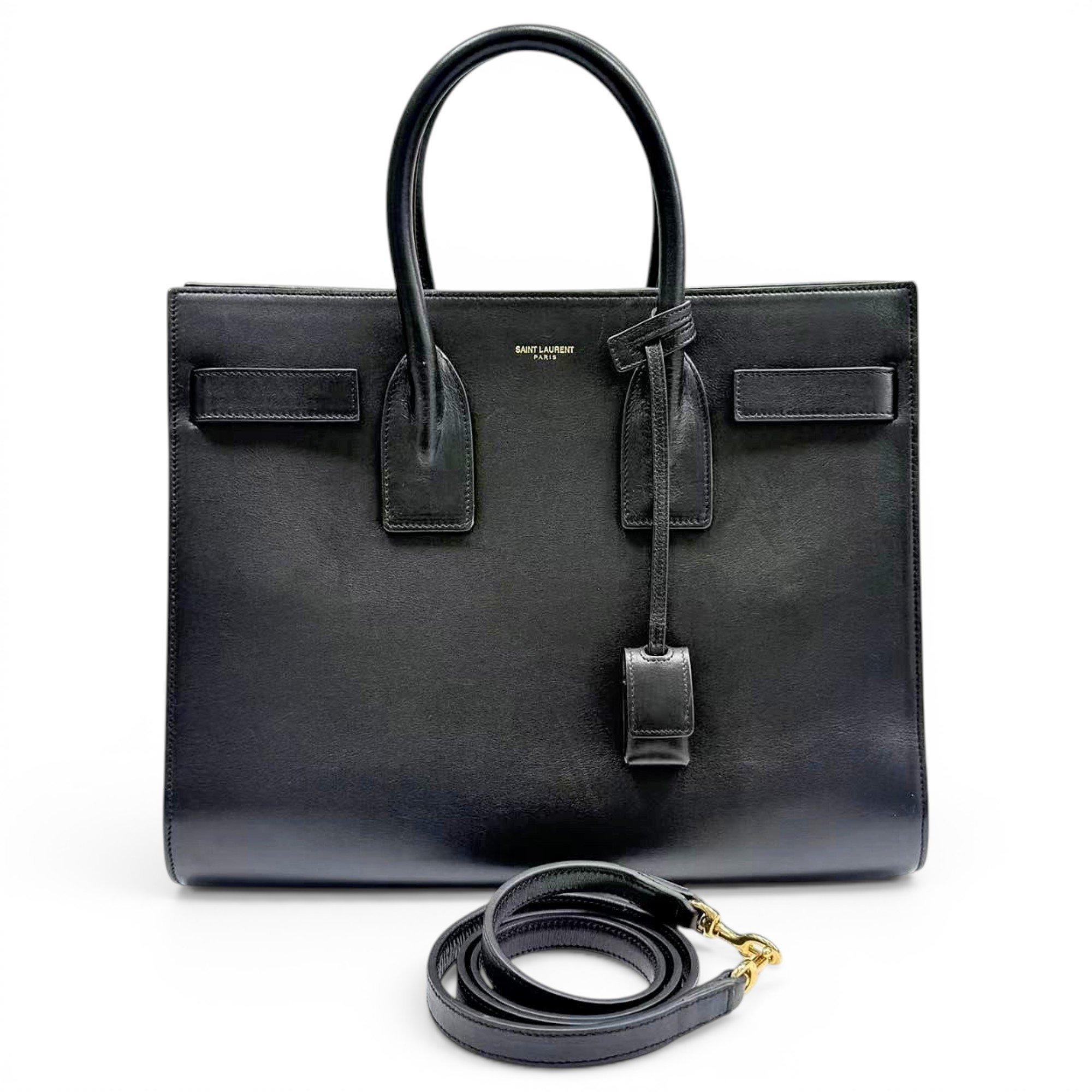 Sac de Jour leather tote